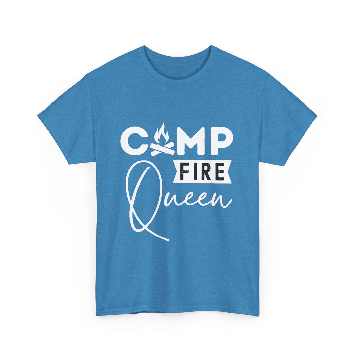 CAMP FIRE KING/CAMP FIRE QUEEN Couples Tshirt 2