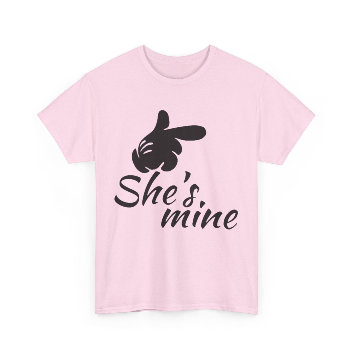 HE'S MINE/SHE'S MINE Couples Tshirt 2