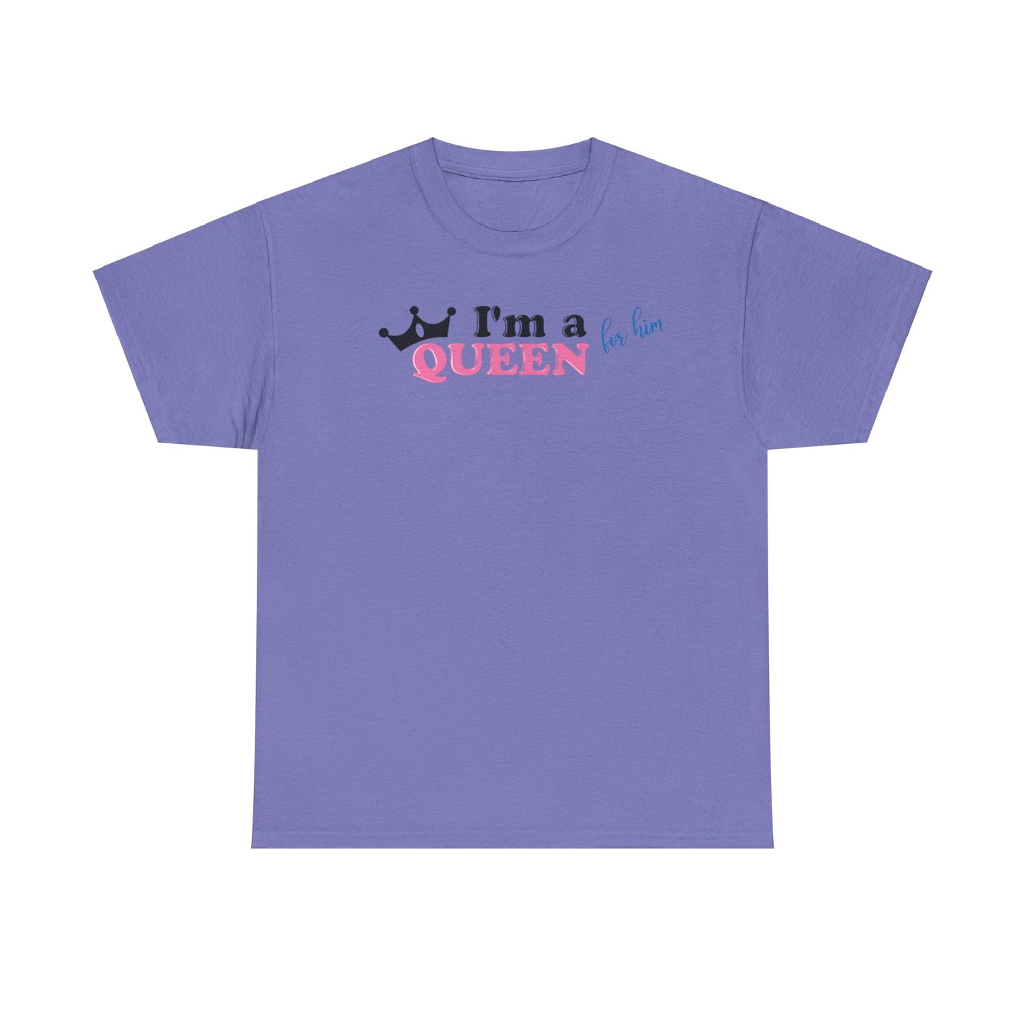 IM A KING For Her/ IM A QUEEN For Him Couples Tshirt 2 - Couples Fashion Wear Perfect for Martin Luther King Jr. Day 2025