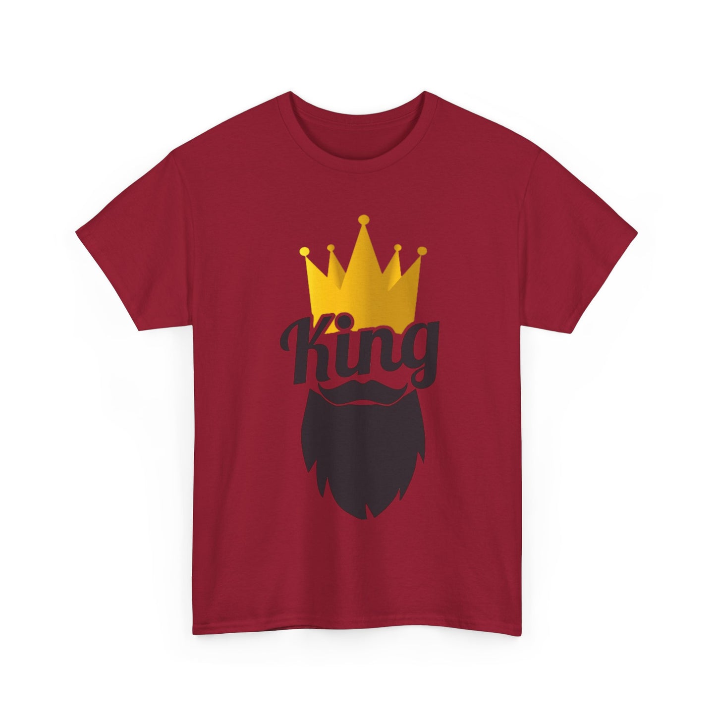 KING MUSTACHE/QUEEN LIPS Couples Tshirt 1 - Couples Fashion Wear