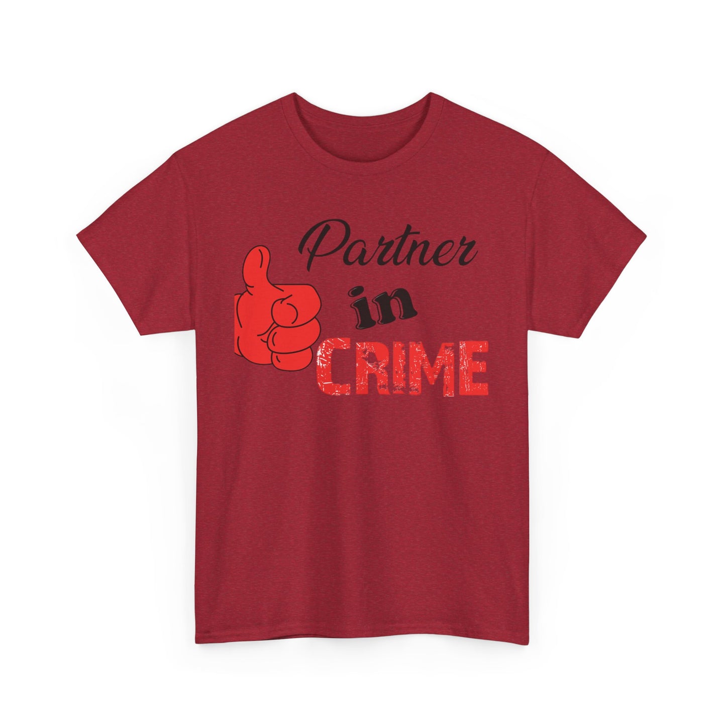 Partner in Crime Couples Tshirt