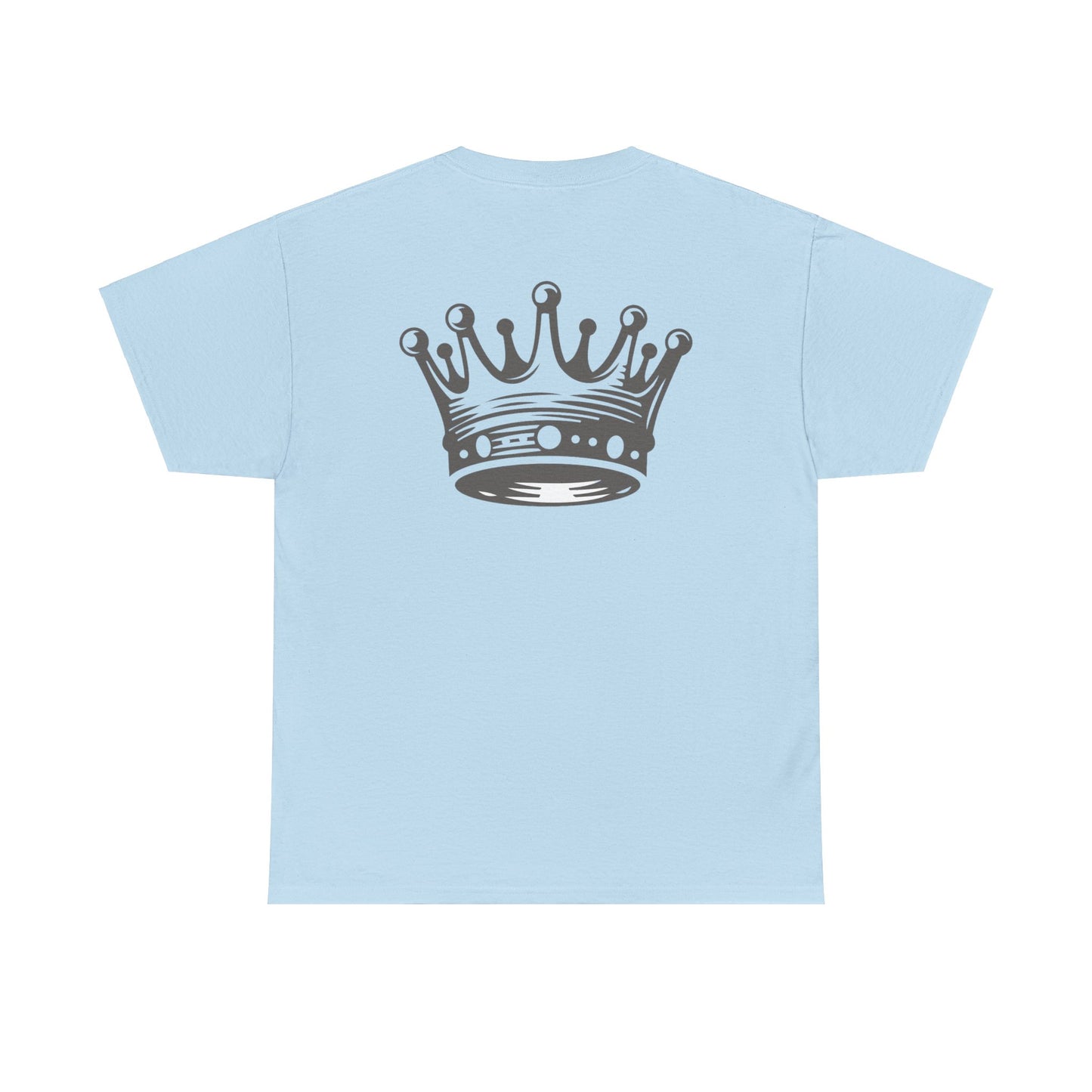 ONLY A KING CAN ATTRACT A QUEEN/ONLY A QUEEN CAN KEEP A KING FOCUSED Couples Tshirt 2