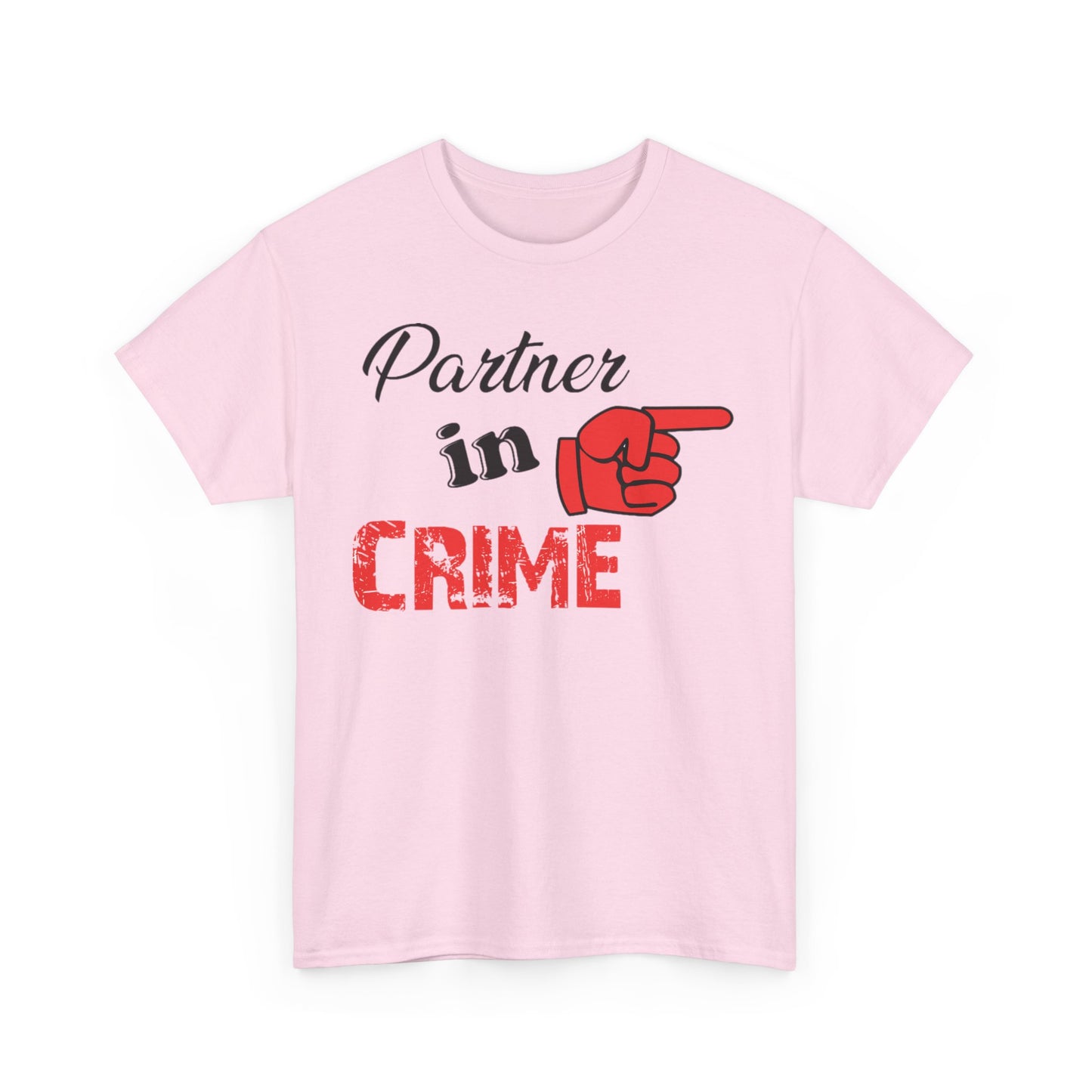 Partner in Crime Couples Tshirt