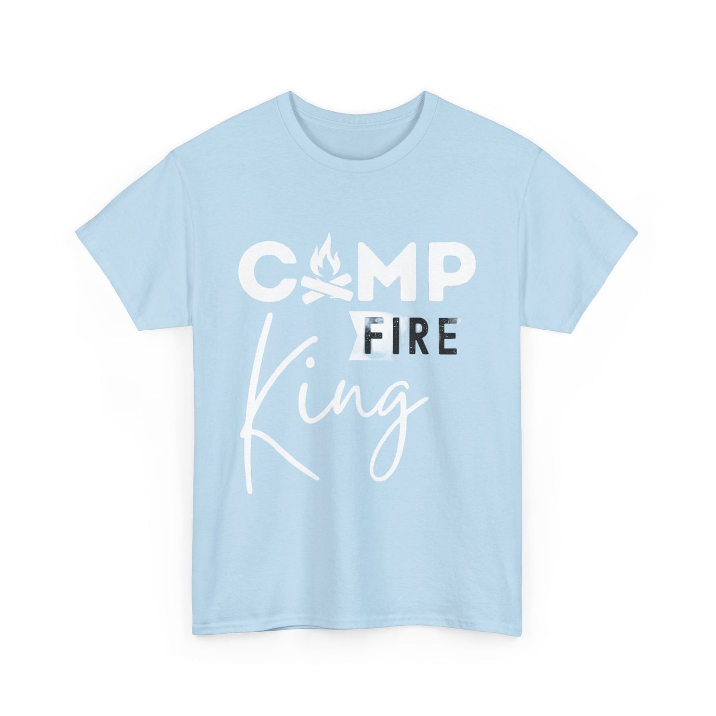 CAMP FIRE KING/ CAMP FIRE QUEEN Couples Tshirt 1