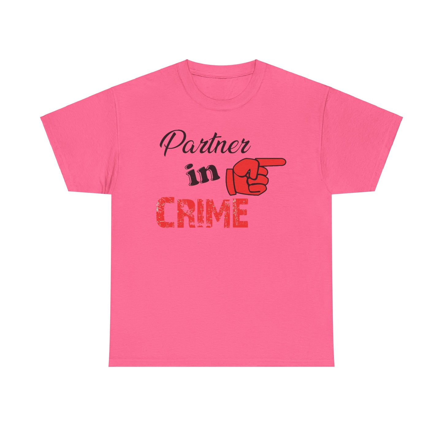 Partner in Crime Couples Tshirt