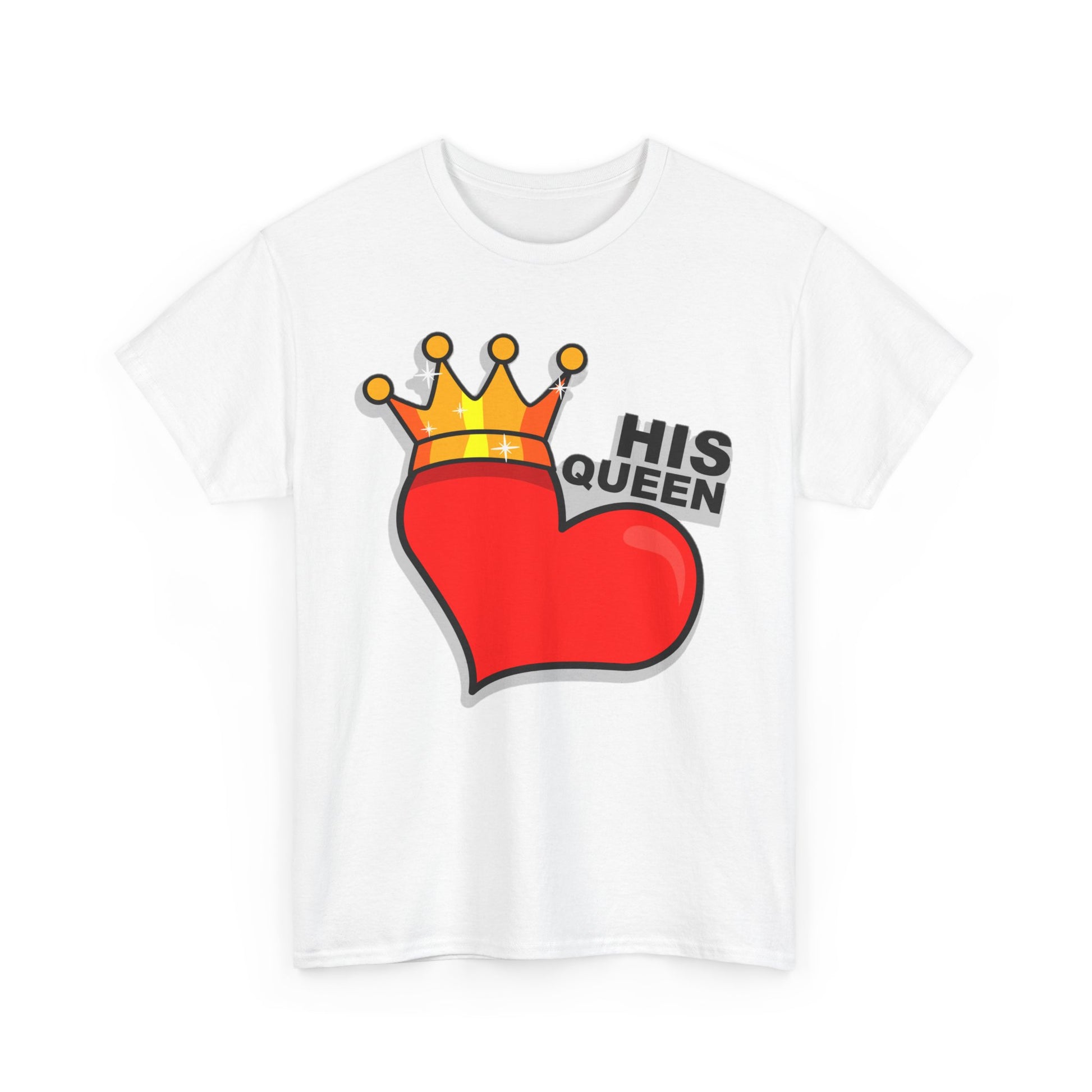 HER KING/HIS QUEEN Couples Tshirt 2 - Couples Fashion Wear