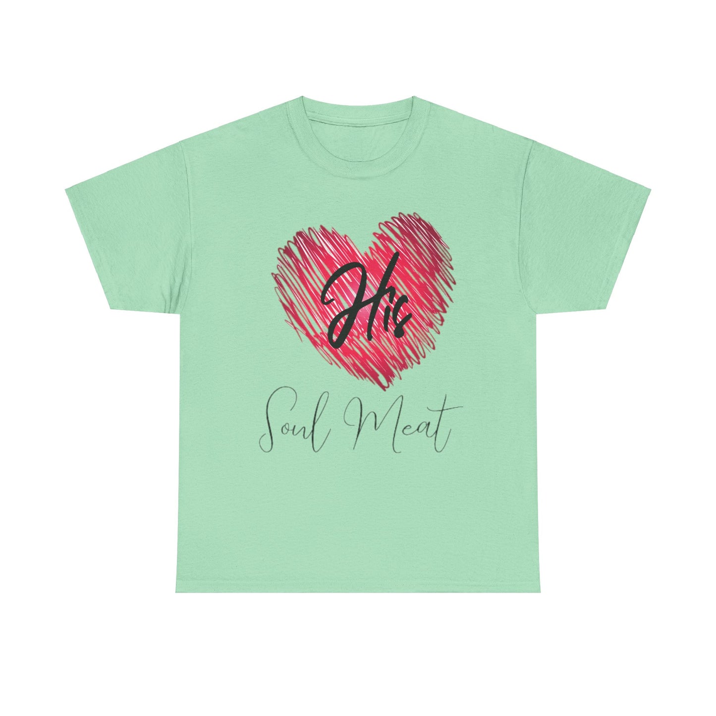 HIS SOUL MEAT/HER SOUL MEAT FUNNY Couples Tshirt 1