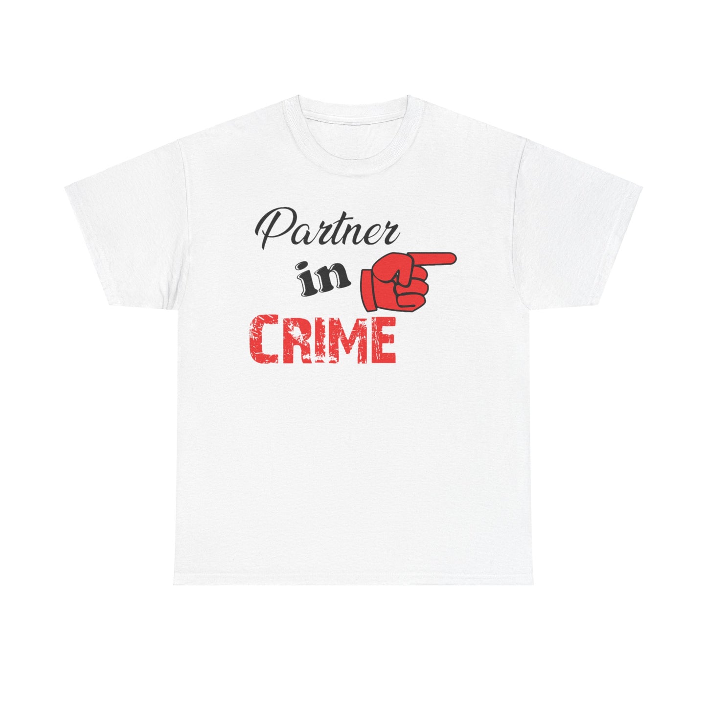 Partner in Crime Couples Tshirt