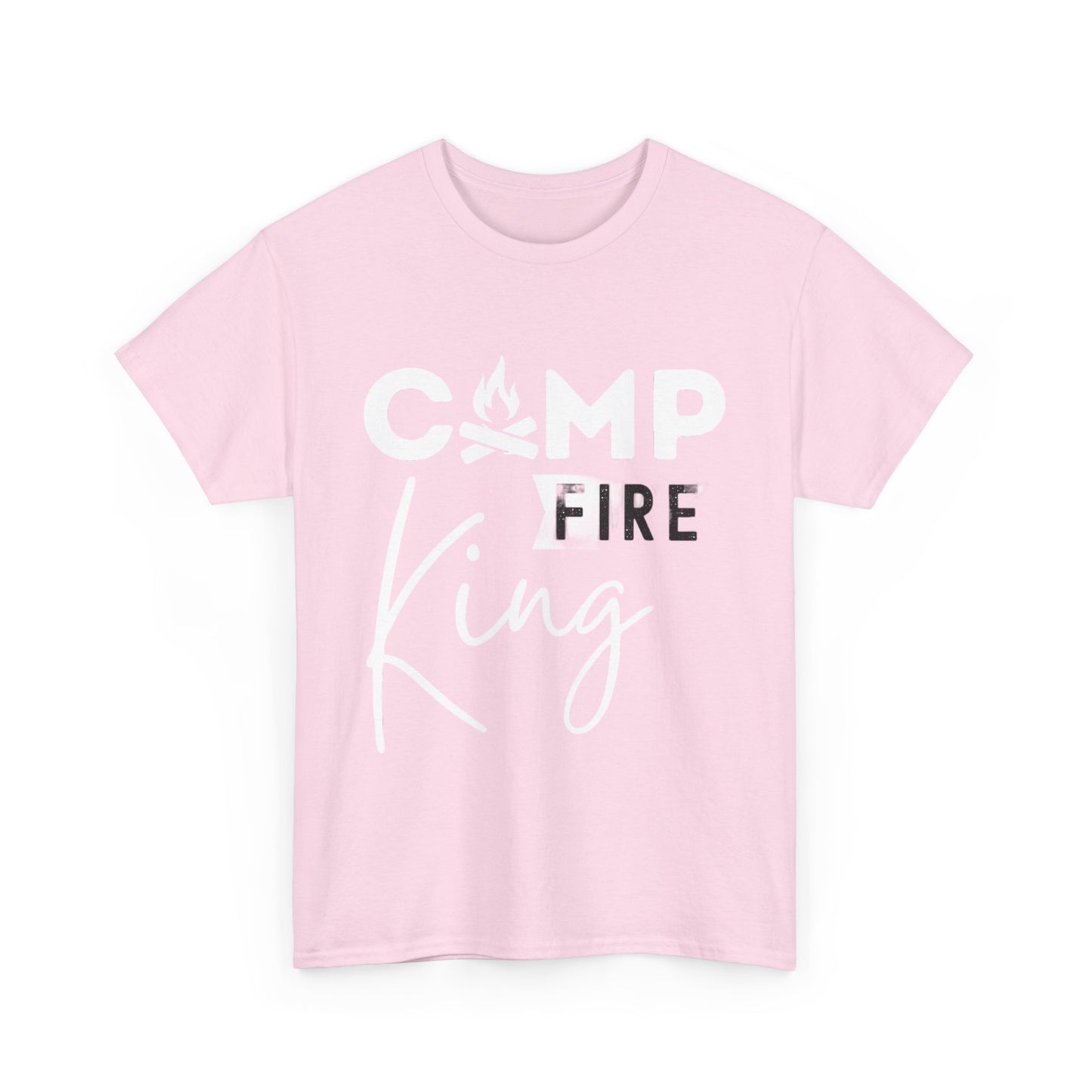 CAMP FIRE KING/ CAMP FIRE QUEEN Couples Tshirt 1