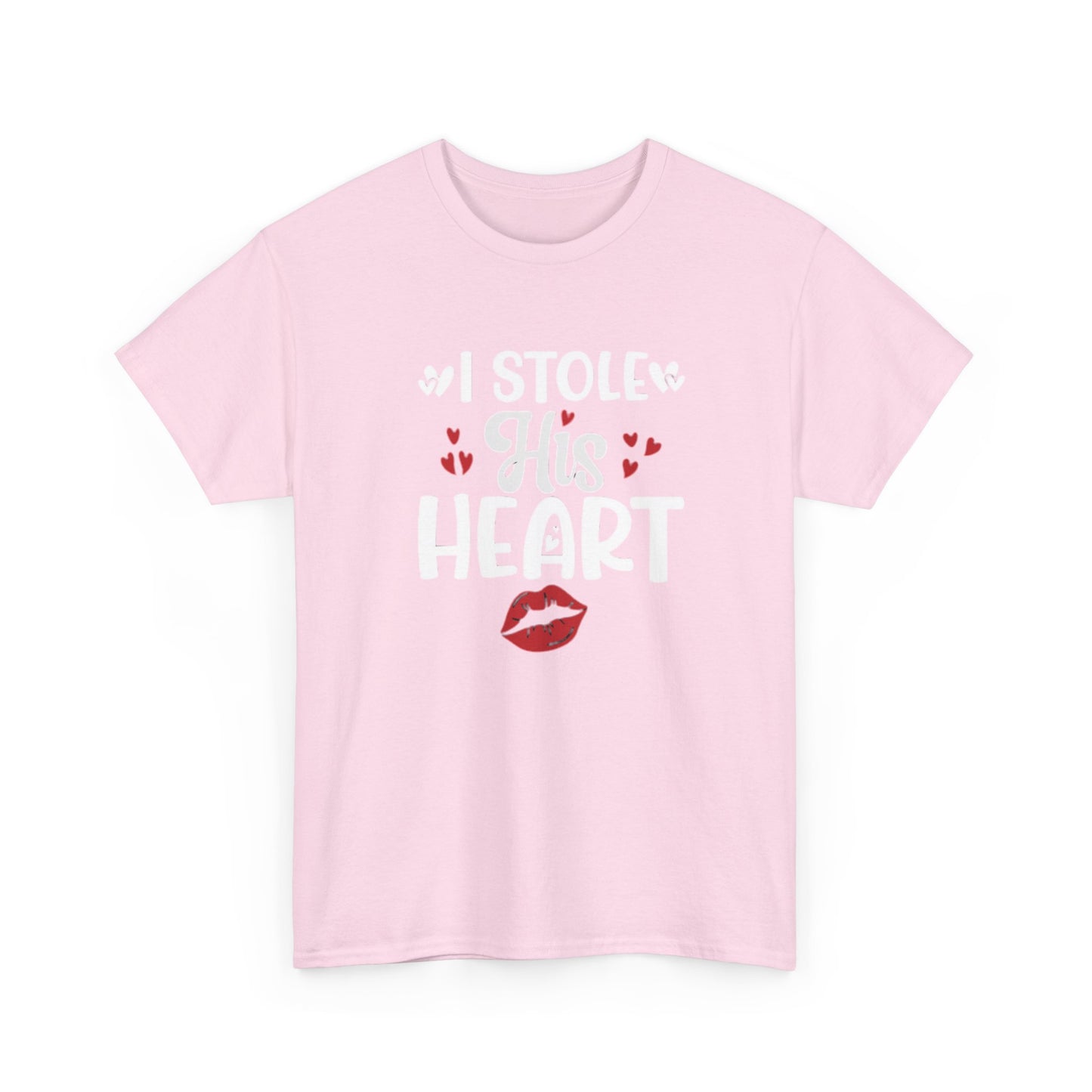 I STOLE HIS HEART/ I STOLE HER HEART Couples Tshirt 1