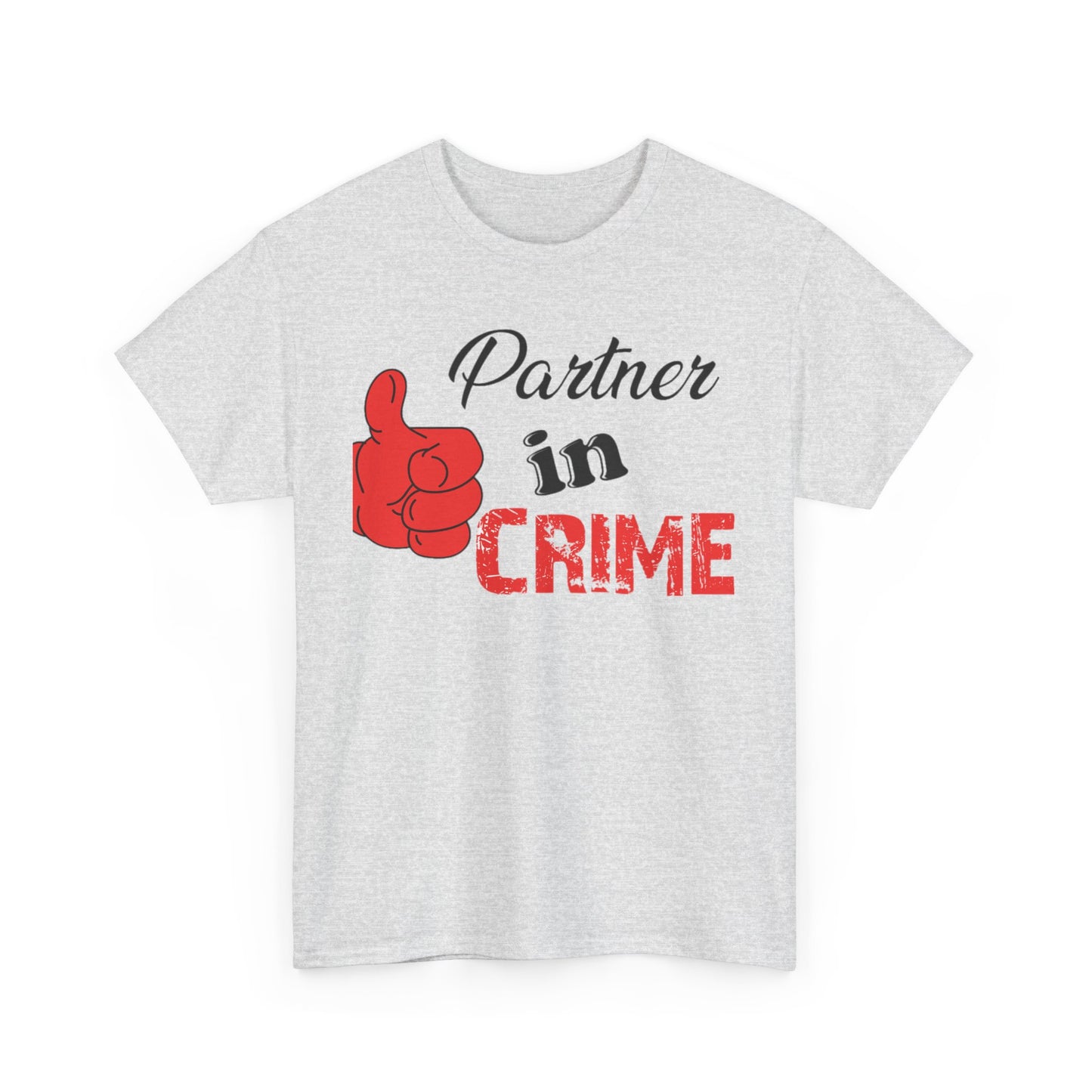 Partner in Crime Couples Tshirt