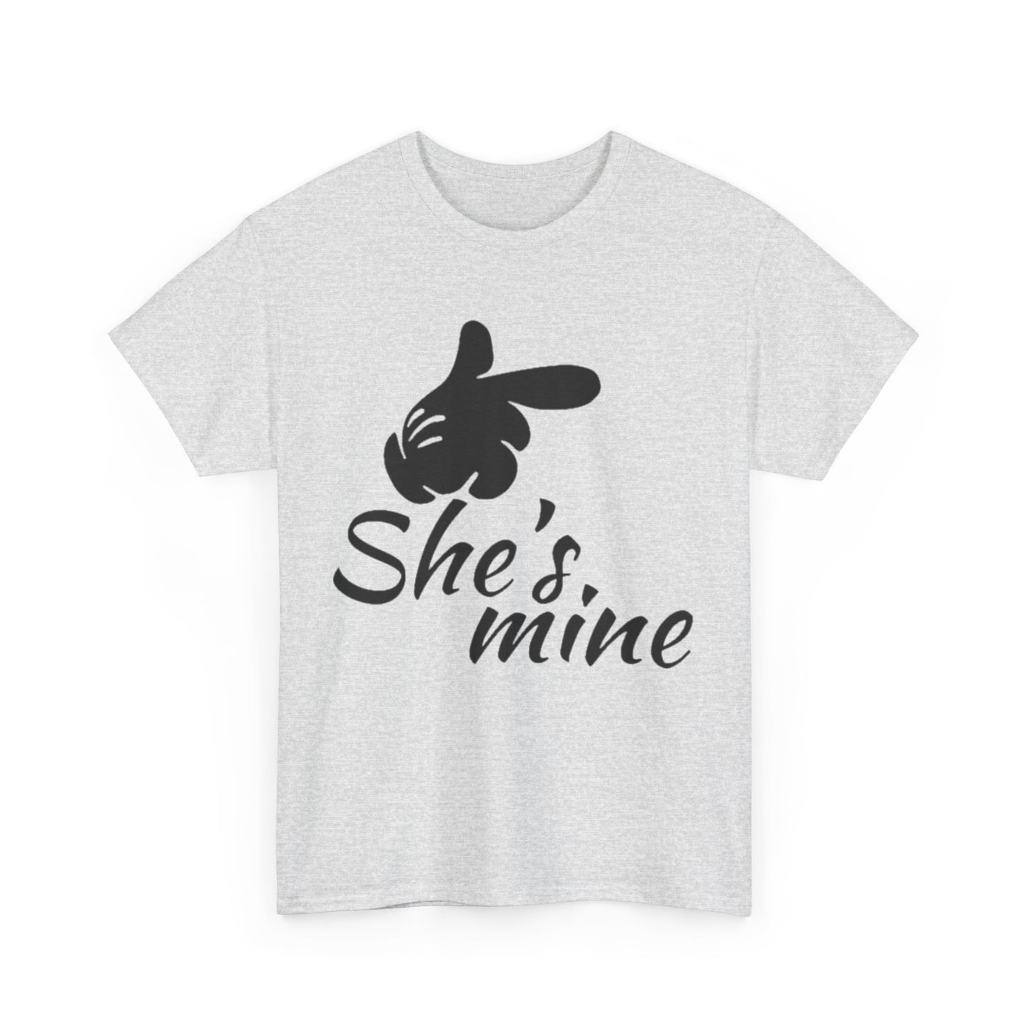 HE'S MINE/SHE'S MINE Couples Tshirt 2 - Couples Fashion Wear