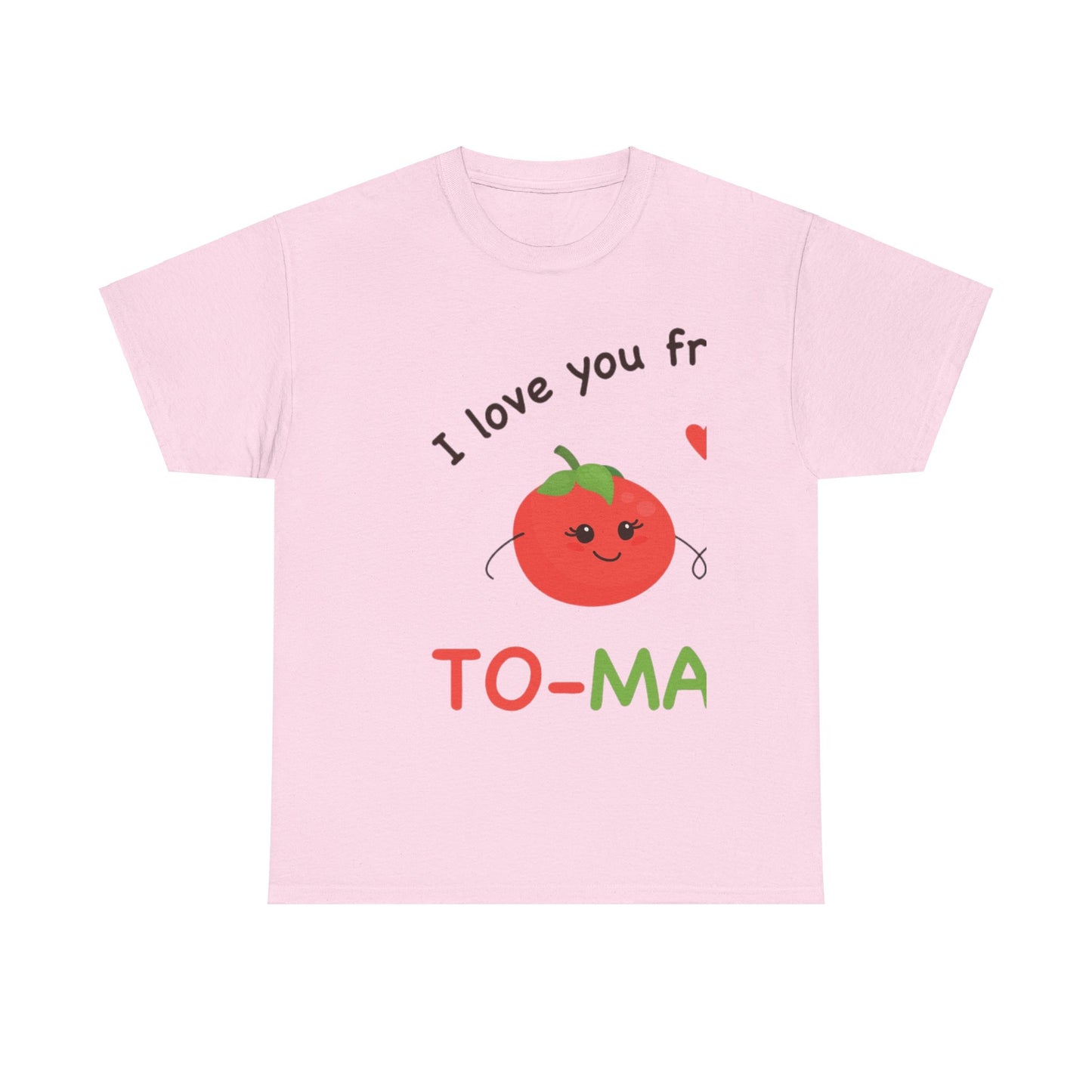 I LOVE YOU FROM MY HEAD TO-MA-TOES Couples Tshirt 1