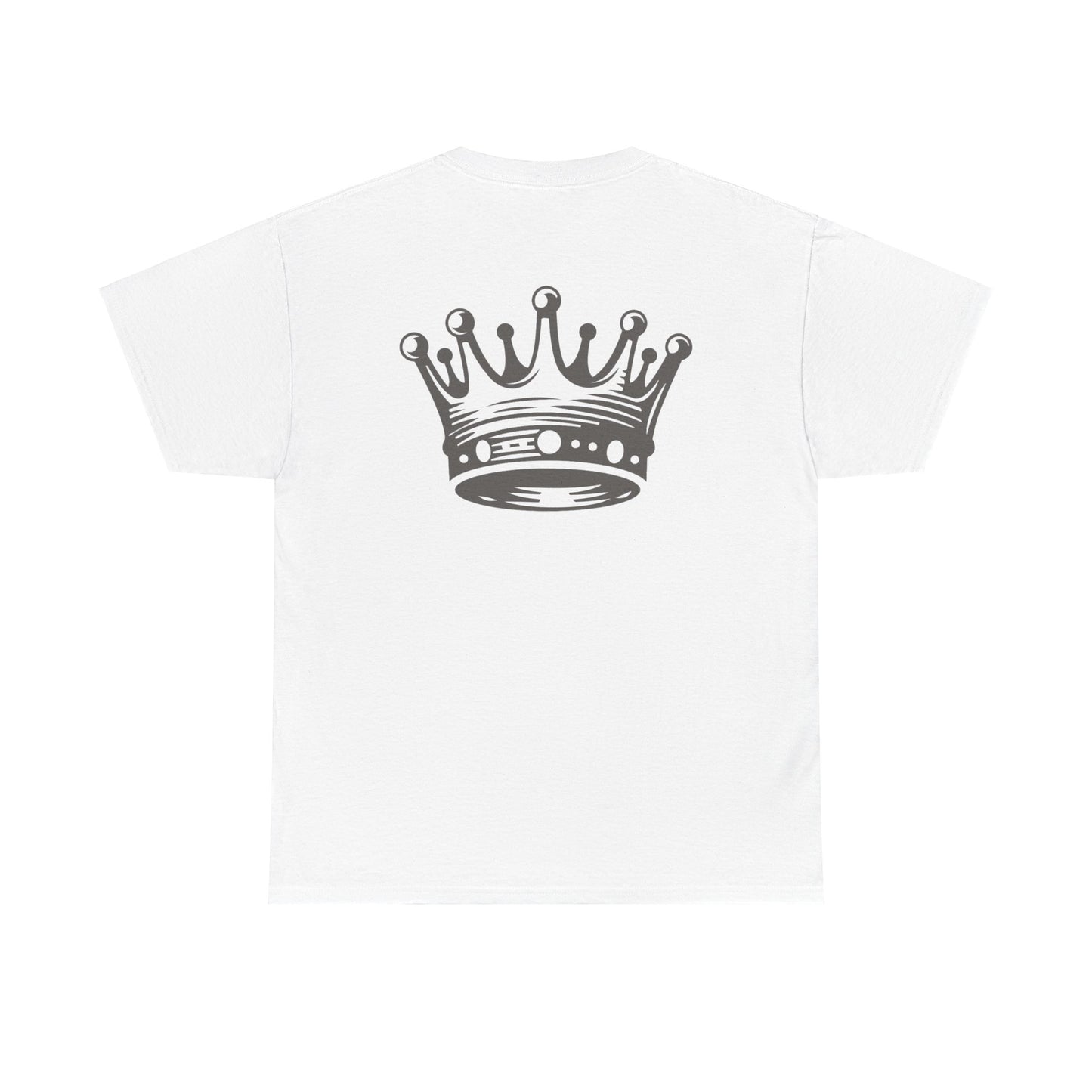 ONLY A KING CAN ATTRACT A QUEEN/ONLY A QUEEN CAN KEEP A KING FOCUSED Couples Tshirt 1