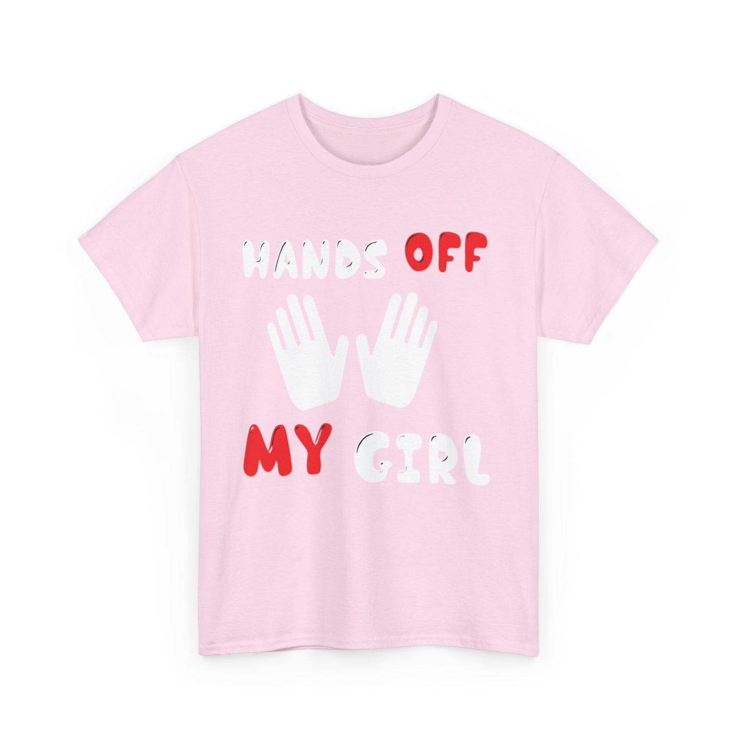 HANDS OFF MY GUY/HANDS OFF MY GIRL Couples Tshirt 2