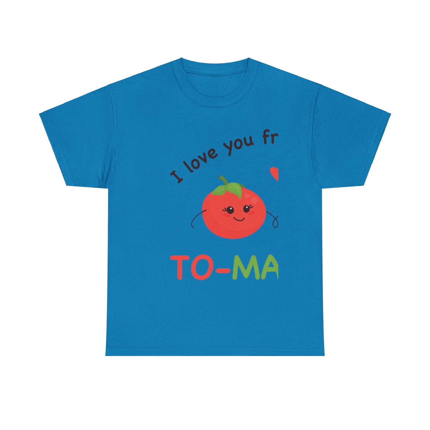 I LOVE YOU FROM MY HEAD TO-MA-TOES Couples Tshirt 1