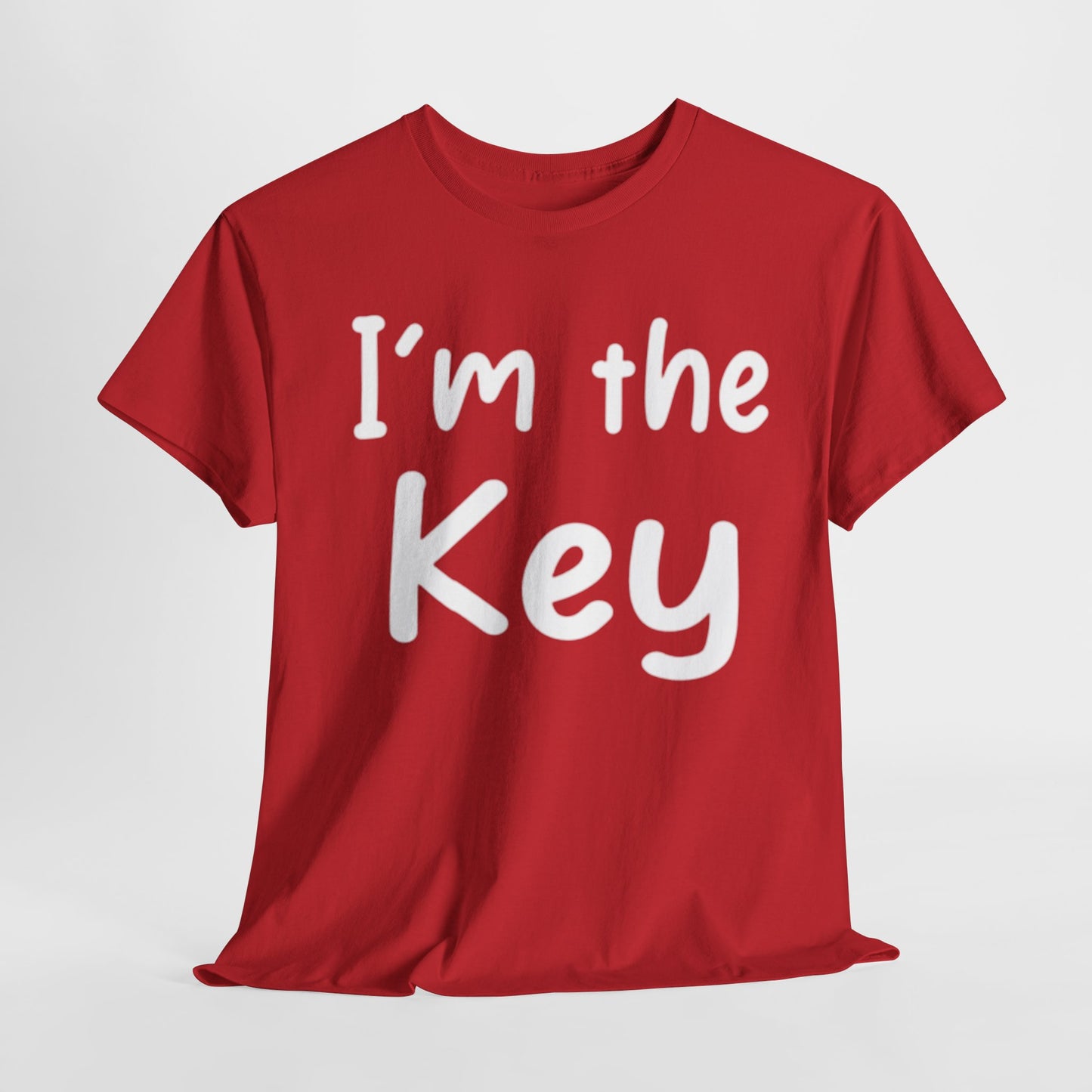 I'M THE KEY/HE'S THE LOCK Couples Tshirt 1 - Couples Fashion Wear