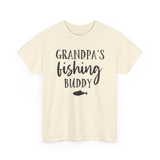 GRANDSON'S FISHING BUDDY/GRANDPA'S FISHING BUDDY Matching Tshirt 2 - Couples Fashion Wear