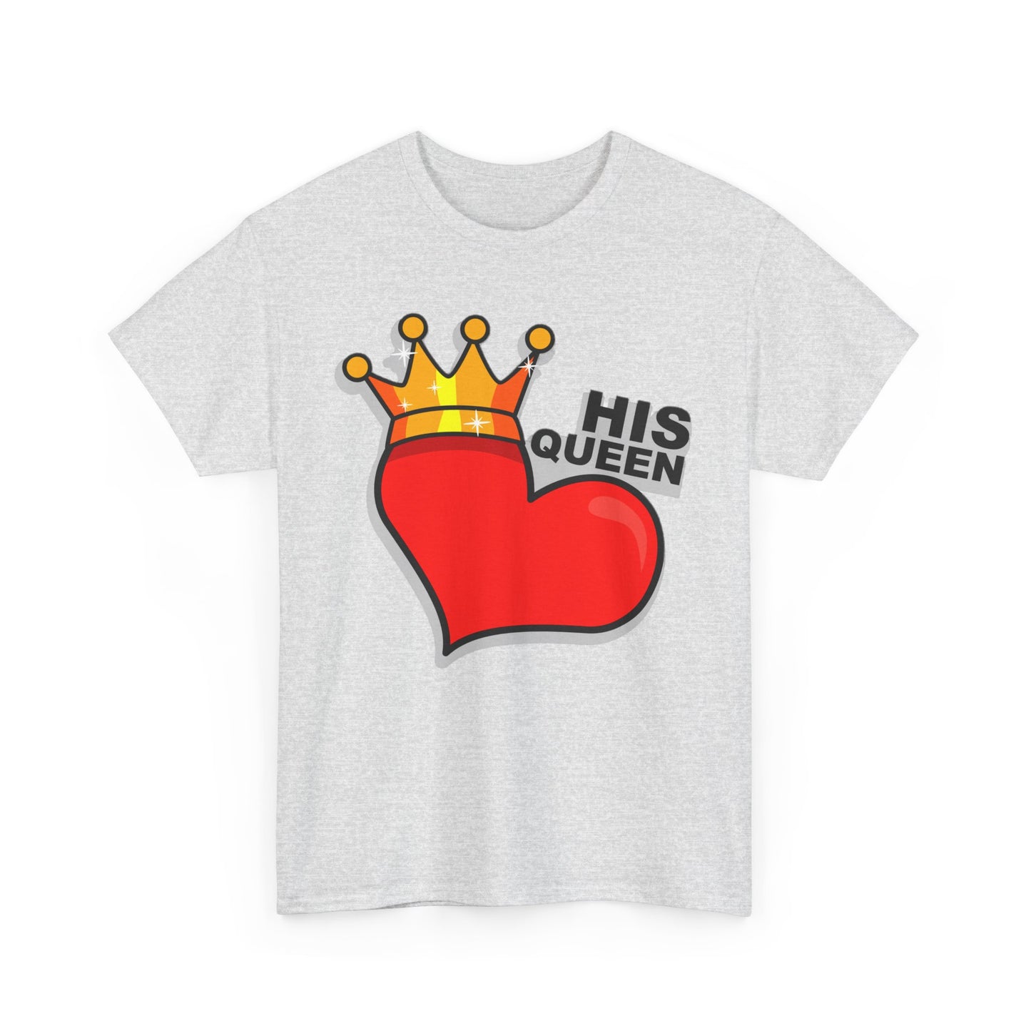 HER KING/HIS QUEEN Couples Tshirt 2 - Couples Fashion Wear