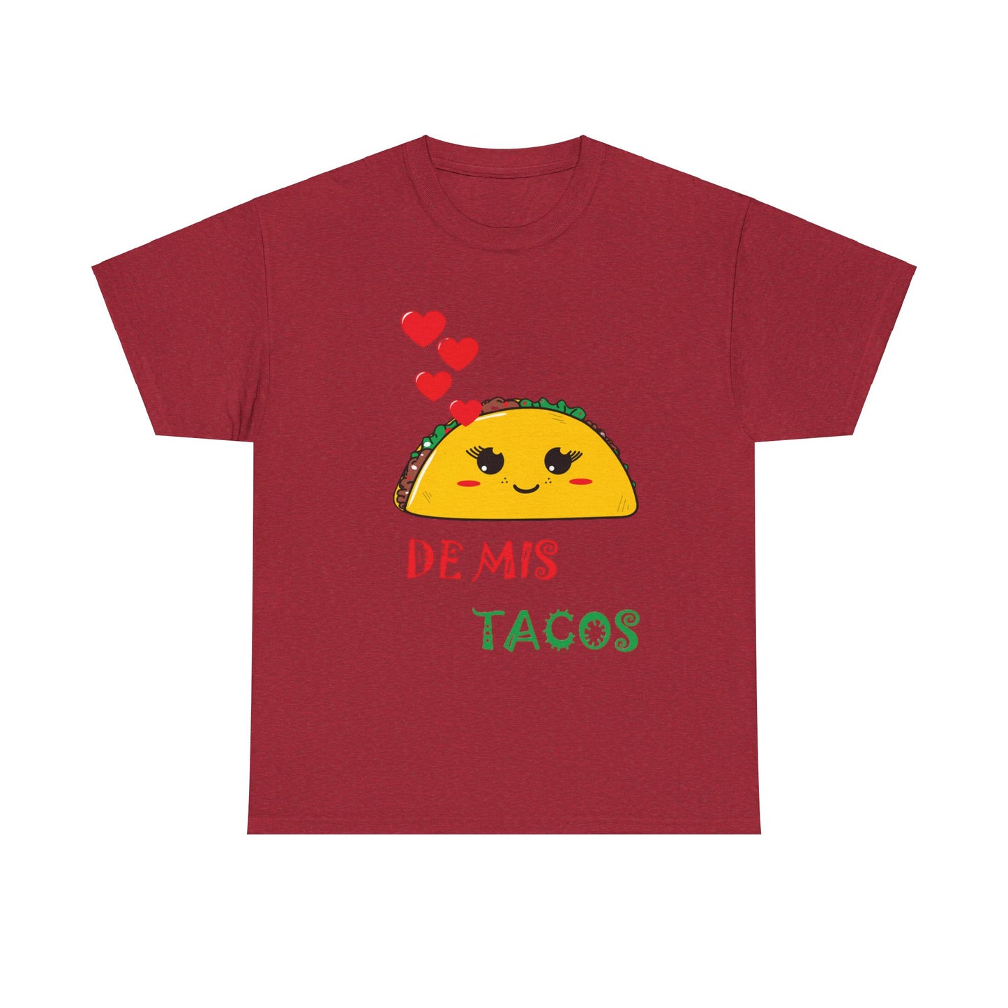 YOU ARE THE SALSA TO MY TACOS IN SPANISH Couples Tshirt 2