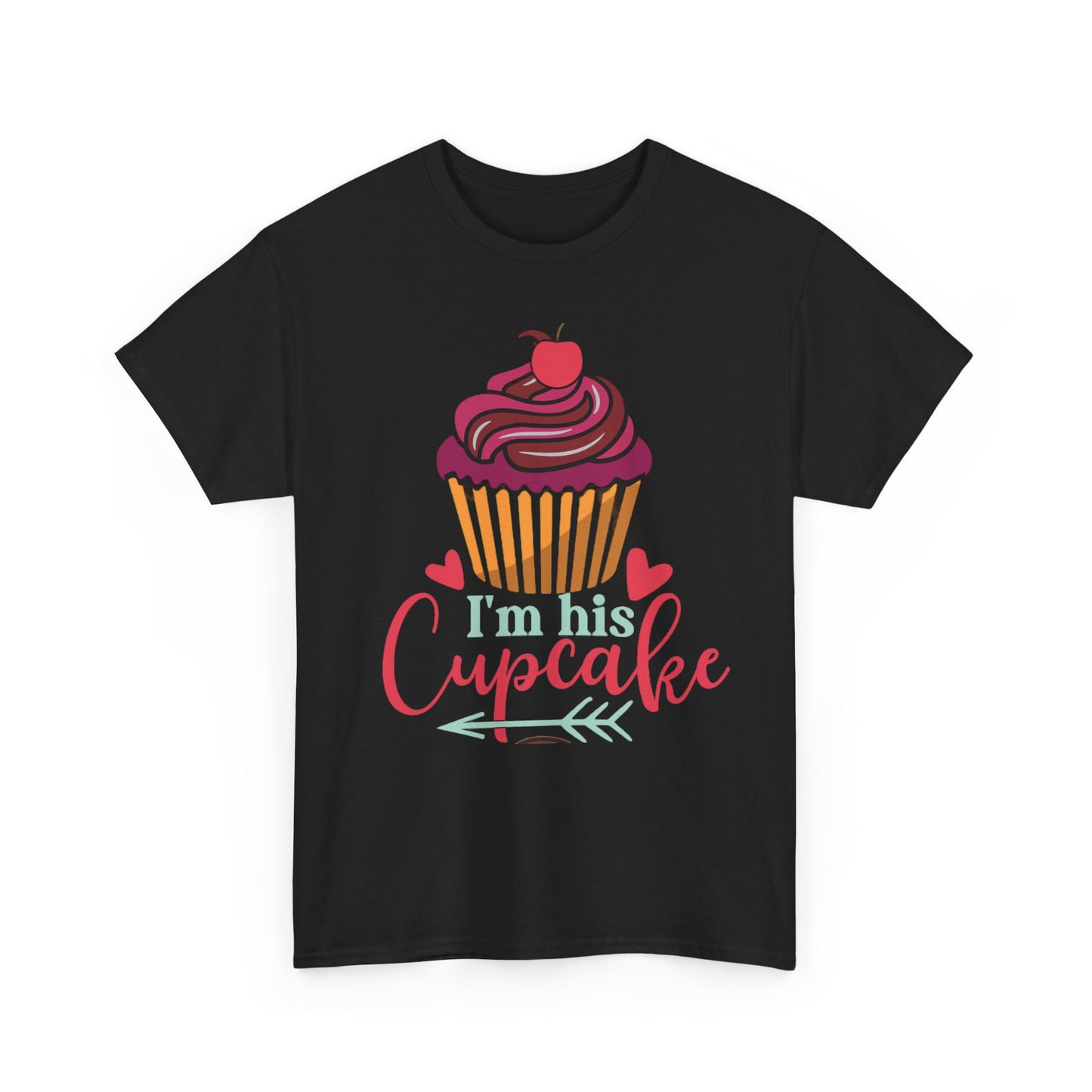 I'M HIS CUPCAKE/I'M HER STUD MUFFIN Couples Tshirt 1 - Couples Fashion Wear