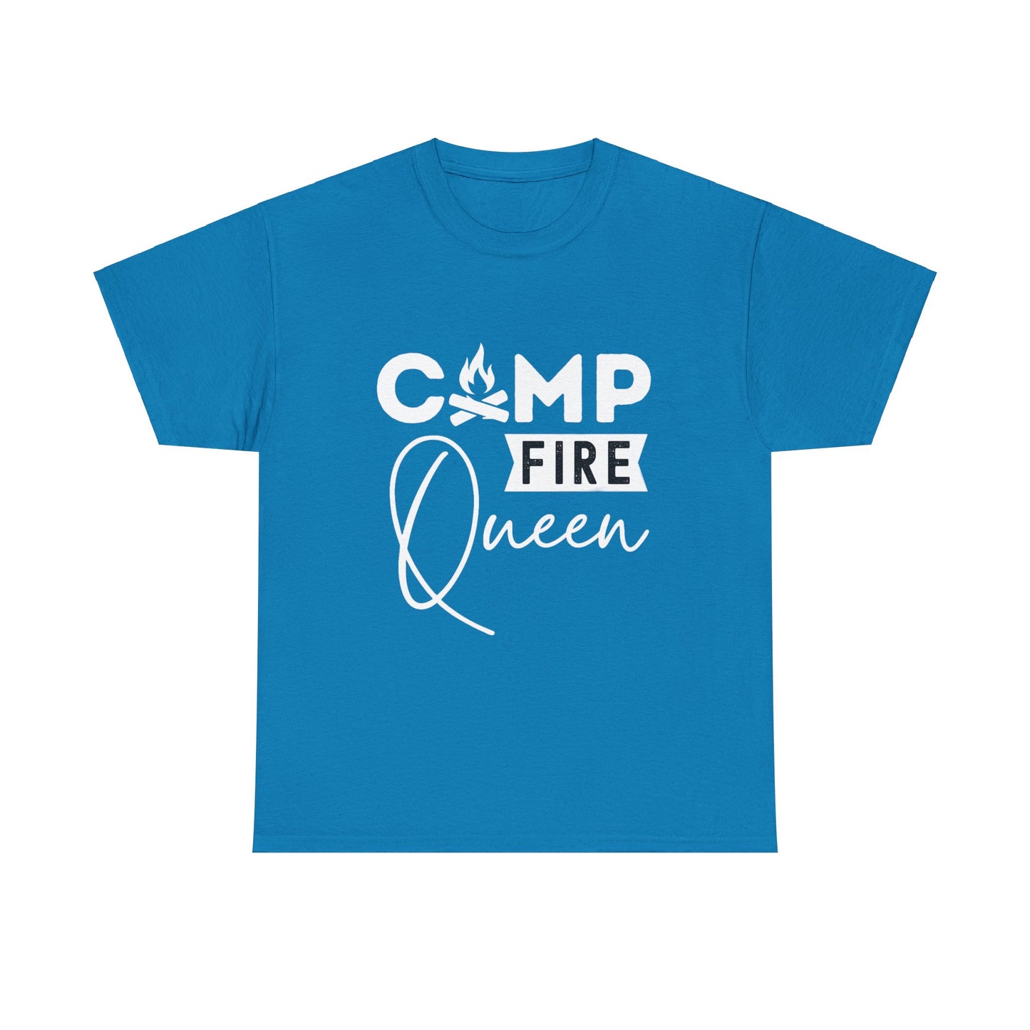 CAMP FIRE KING/CAMP FIRE QUEEN Couples Tshirt 2