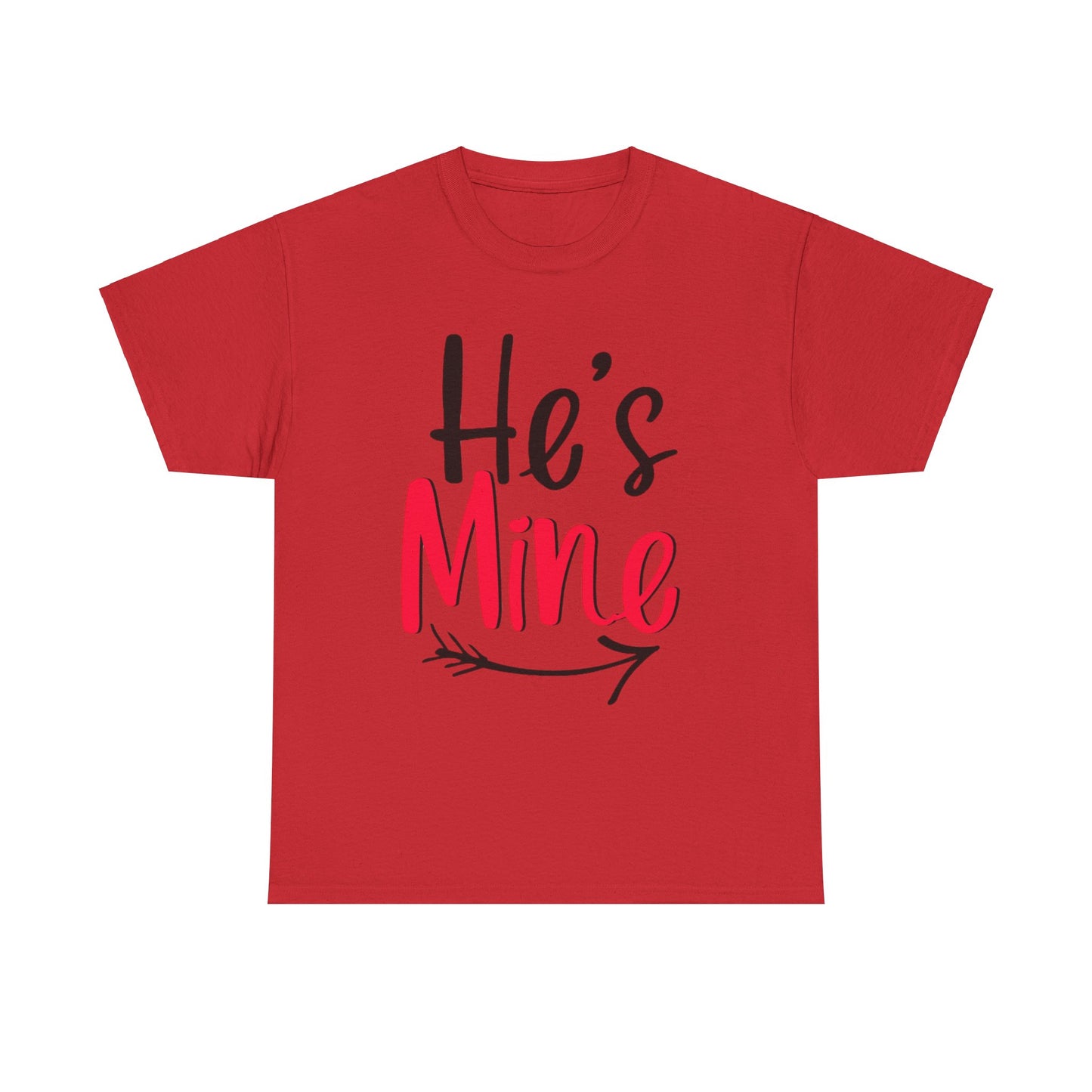 HE'S MINE/SHE'S MINE Couples Tshirt