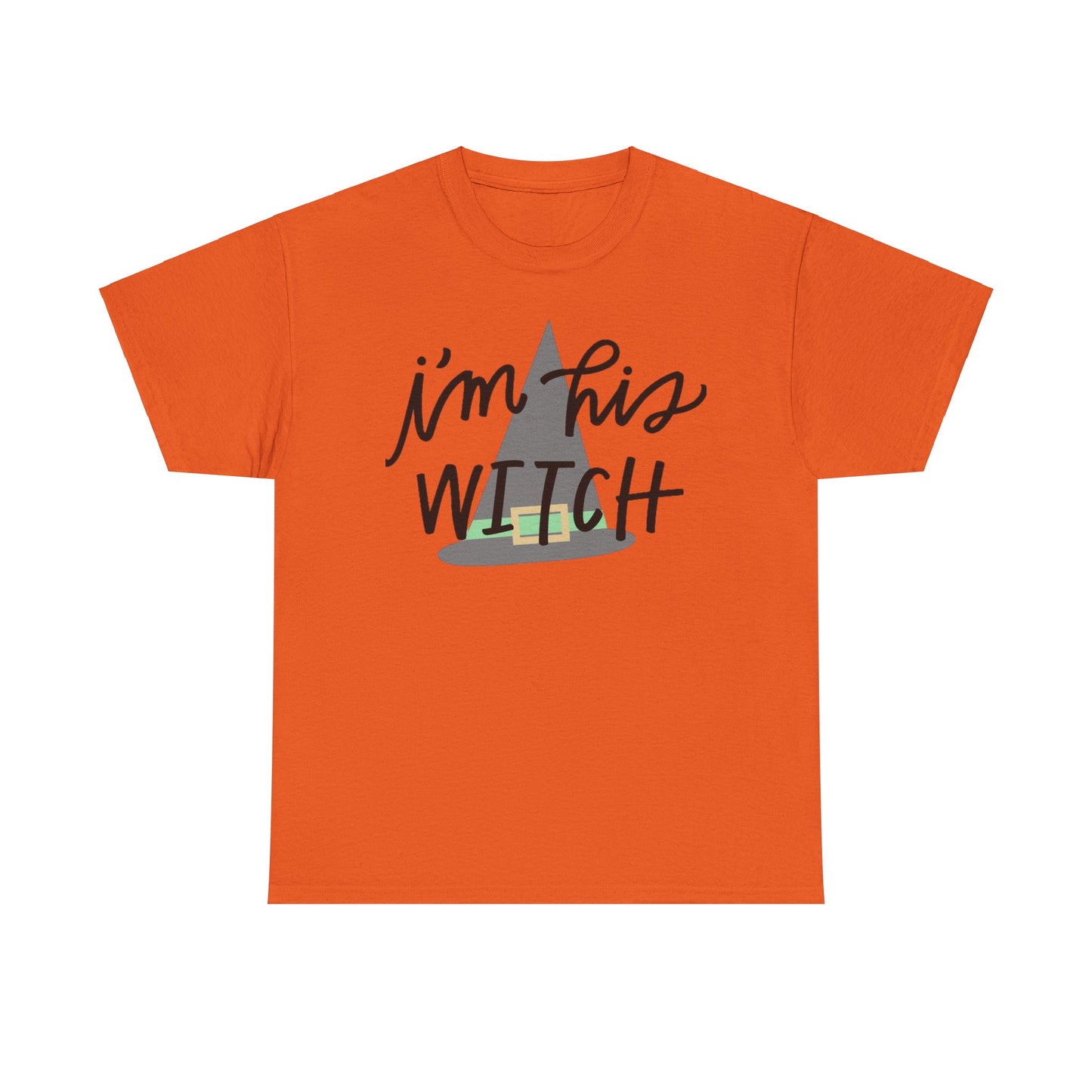 IM HIS WITCH/ IM HER BOO Couples Tshirt 2