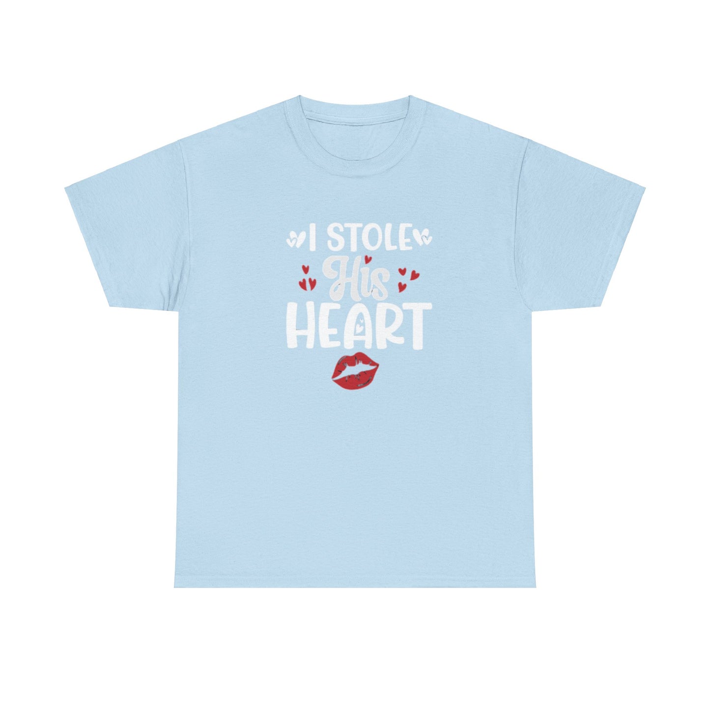 I STOLE HIS HEART/ I STOLE HER HEART Couples Tshirt 1