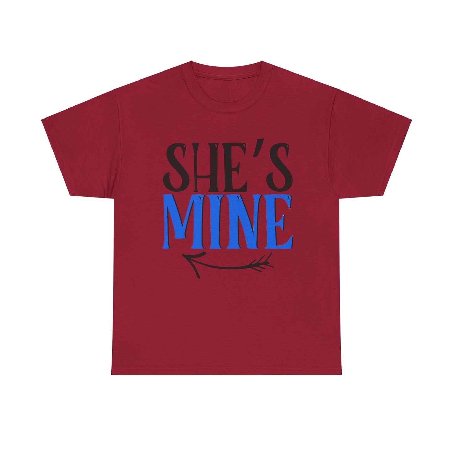 HE'S MINE/SHE'S MINE Couples Tshirt