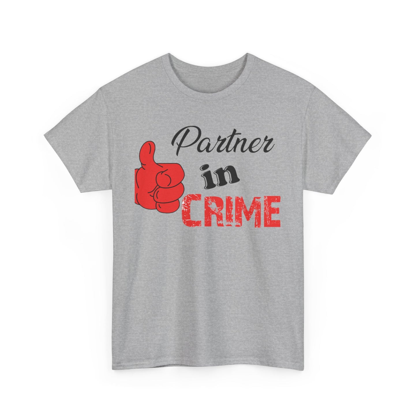 Partner in Crime Couples Tshirt