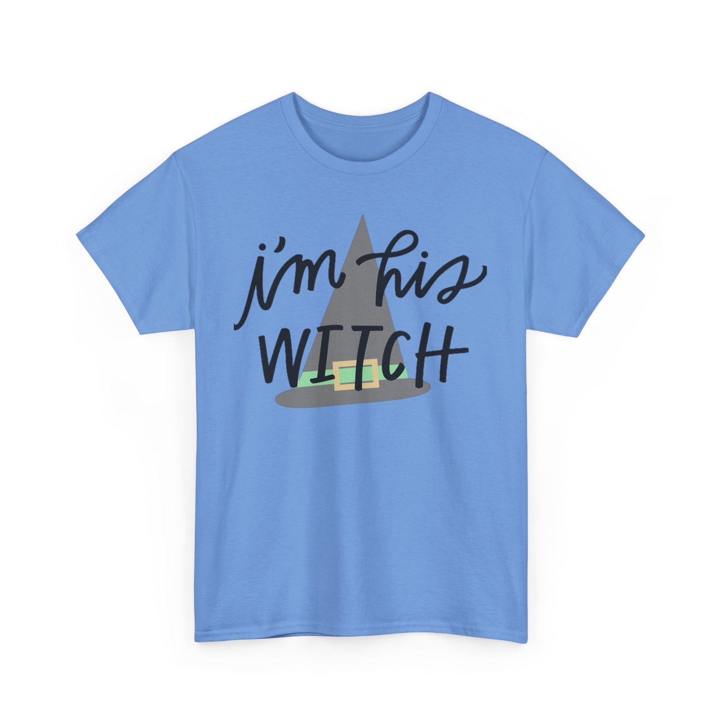 IM HIS WITCH/ IM HER BOO Couples Tshirt 1 - Couples Fashion Wear