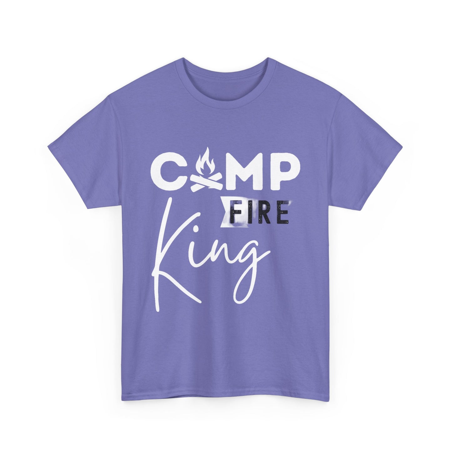 CAMP FIRE KING/ CAMP FIRE QUEEN Couples Tshirt 1