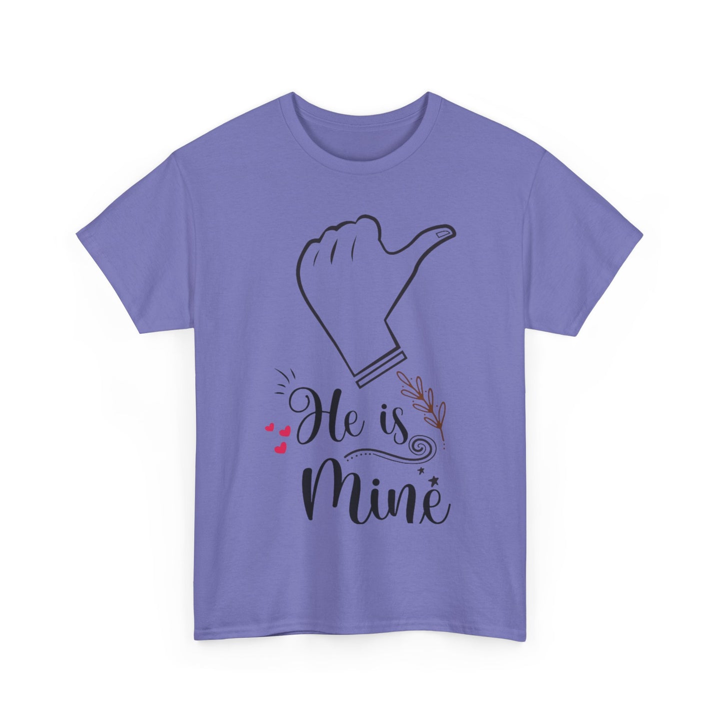 HE IS MINE/SHE IS MINE Couples Tshirt 1 - Couples Fashion Wear