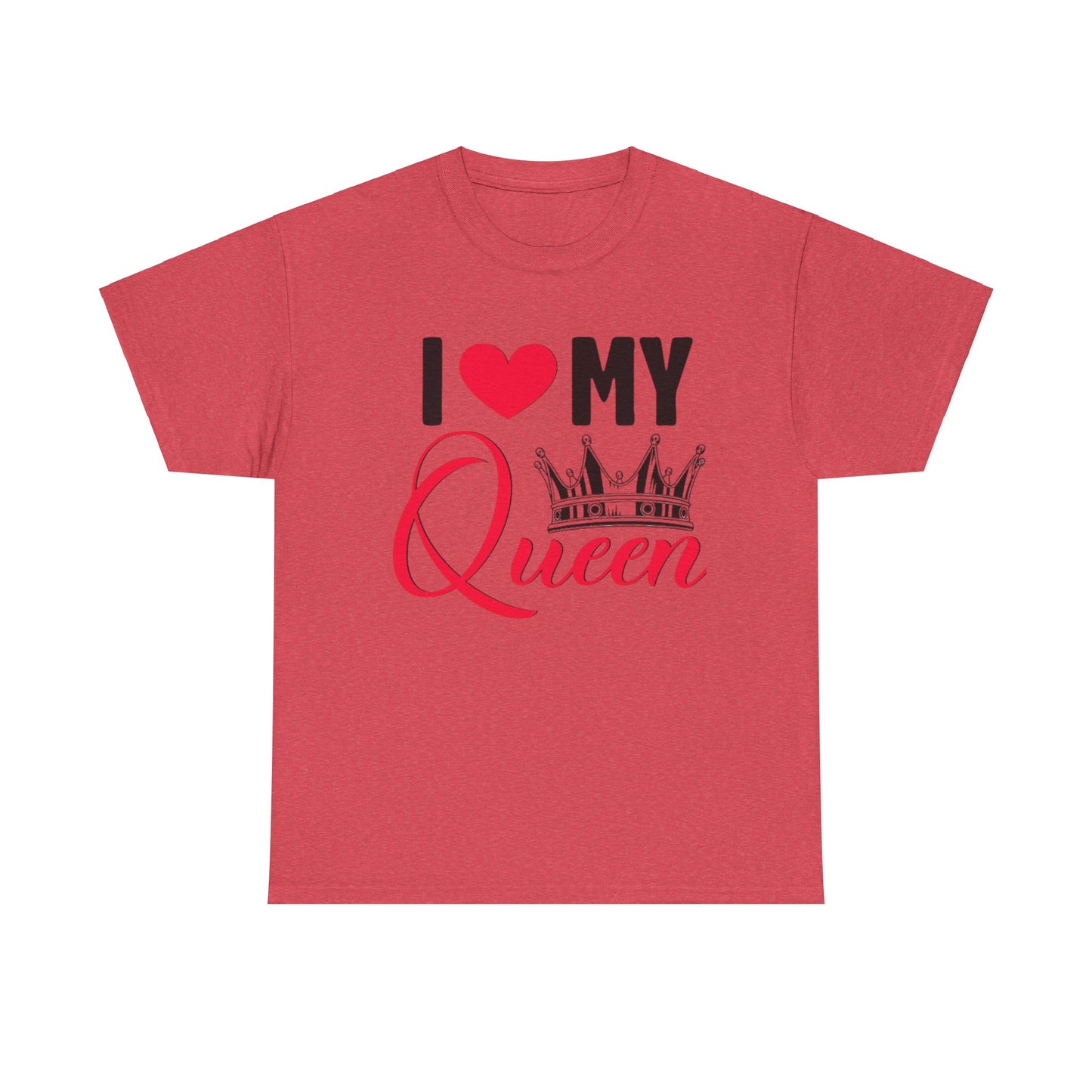 I LOVE MY KING/ I LOVE MY QUEEN Couples Tshirt 2