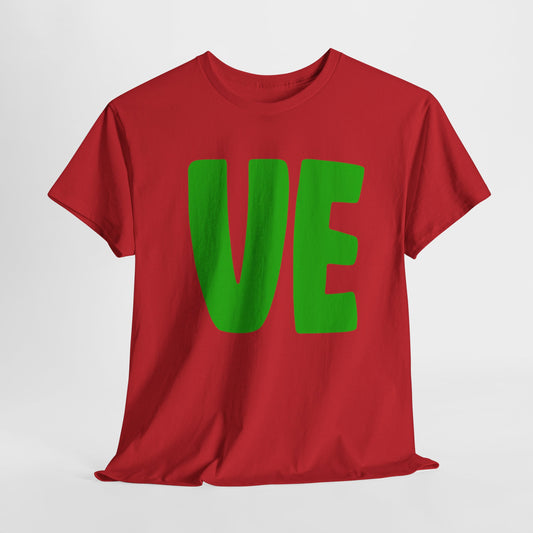 LO VE with AVOCADO HEART Couples Tshirt 2 - Couples Fashion Wear