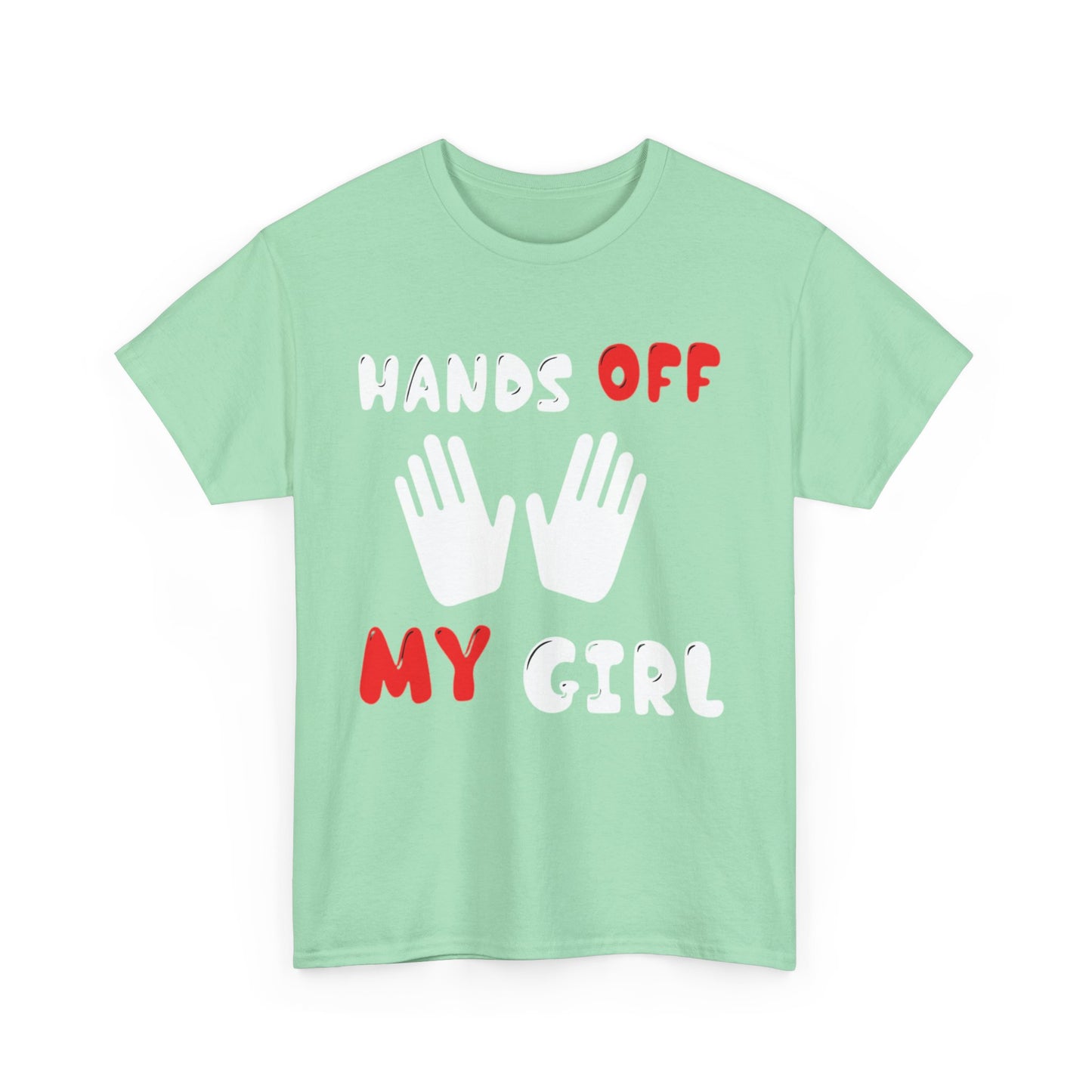 HANDS OFF MY GUY/HANDS OFF MY GIRL Couples Tshirt 2