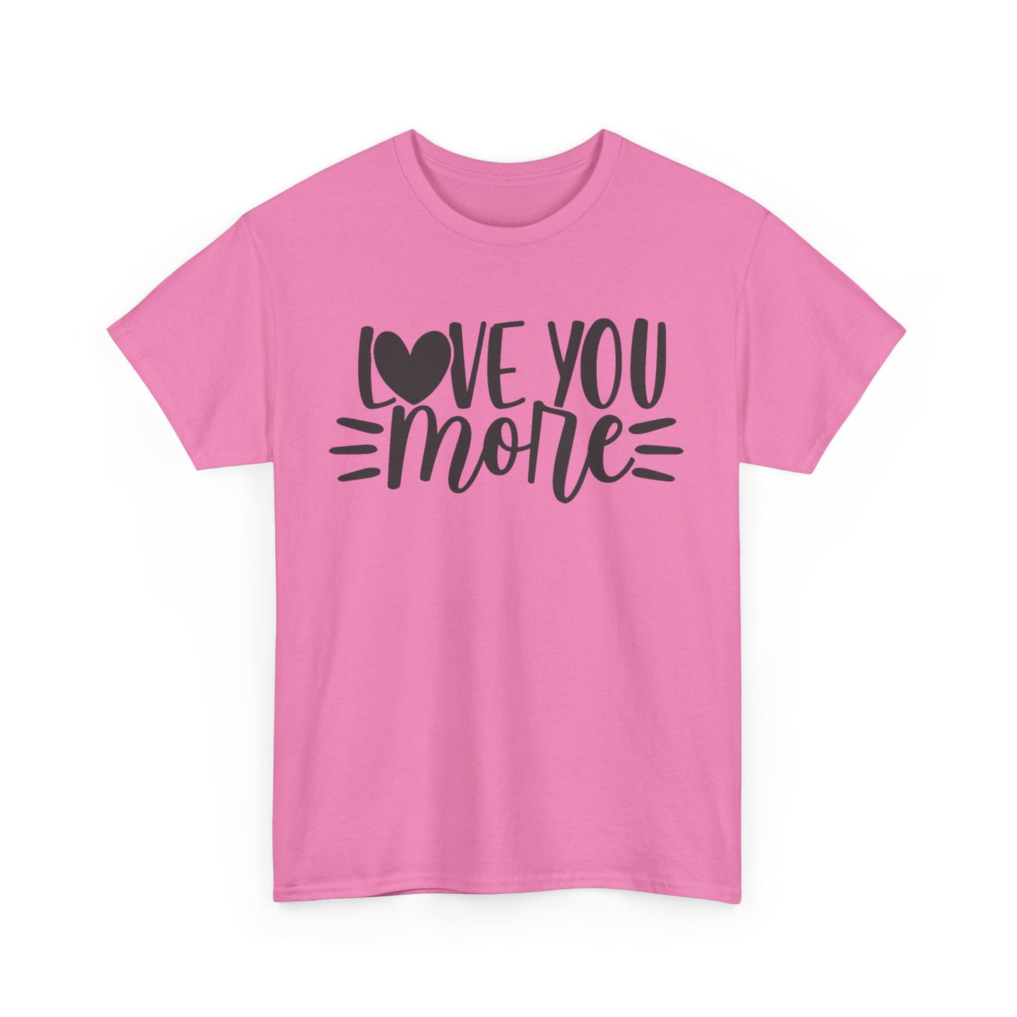 LOVE YOU MORE/LOVE YOU MOST Couples Tshirt 1 - Couples Fashion Wear