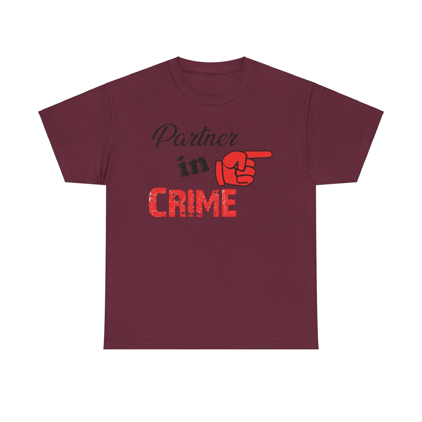 Partner in Crime Couples Tshirt