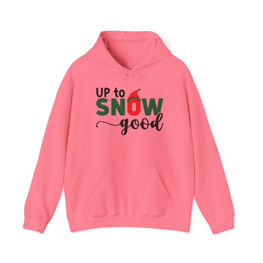 UP TO SNOW GOOD Couples Matching Hoodie 2 - Couples Fashion Wear