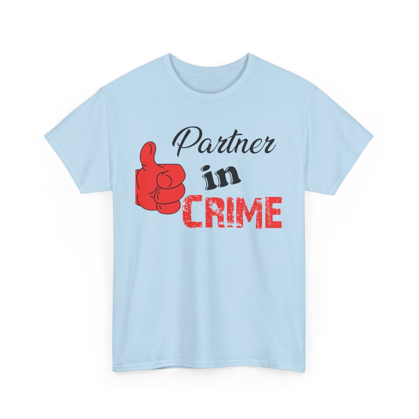 Partner in Crime Couples Tshirt