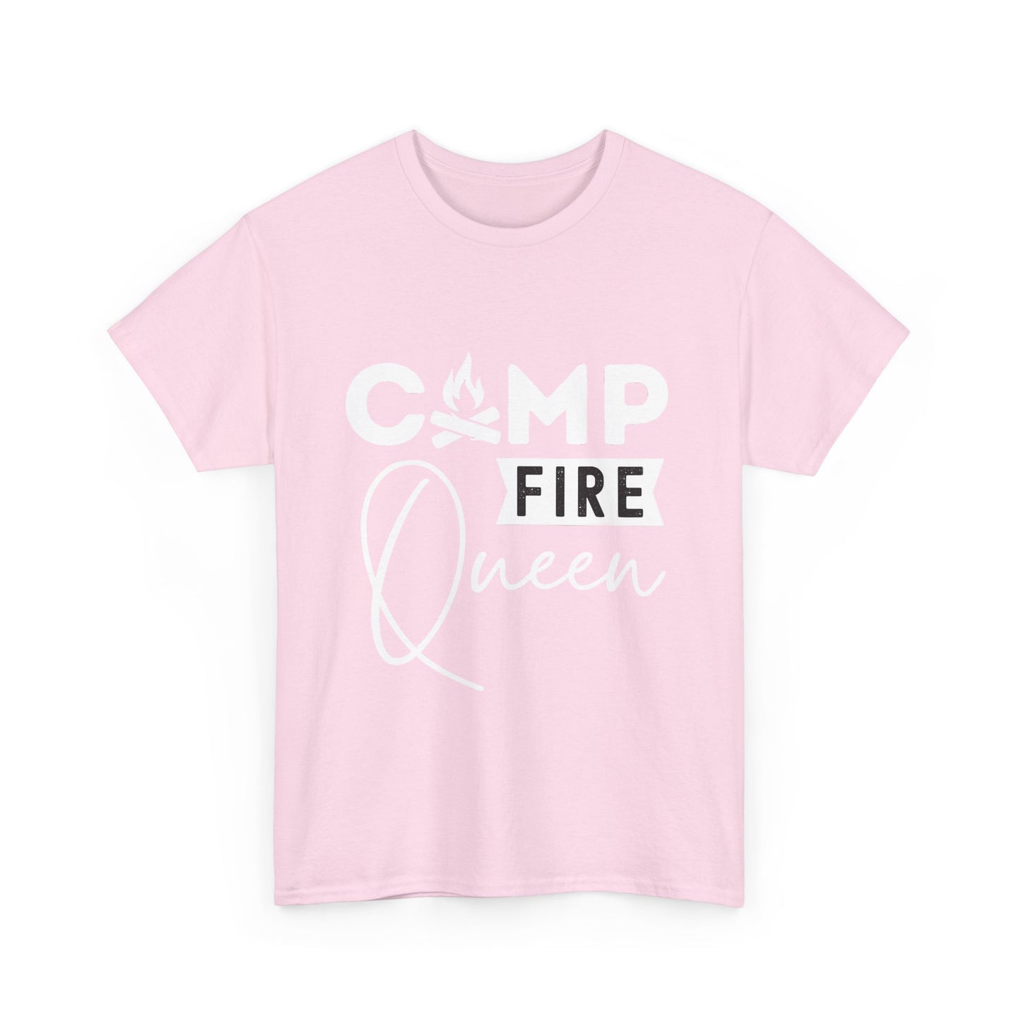 CAMP FIRE KING/CAMP FIRE QUEEN Couples Tshirt 2