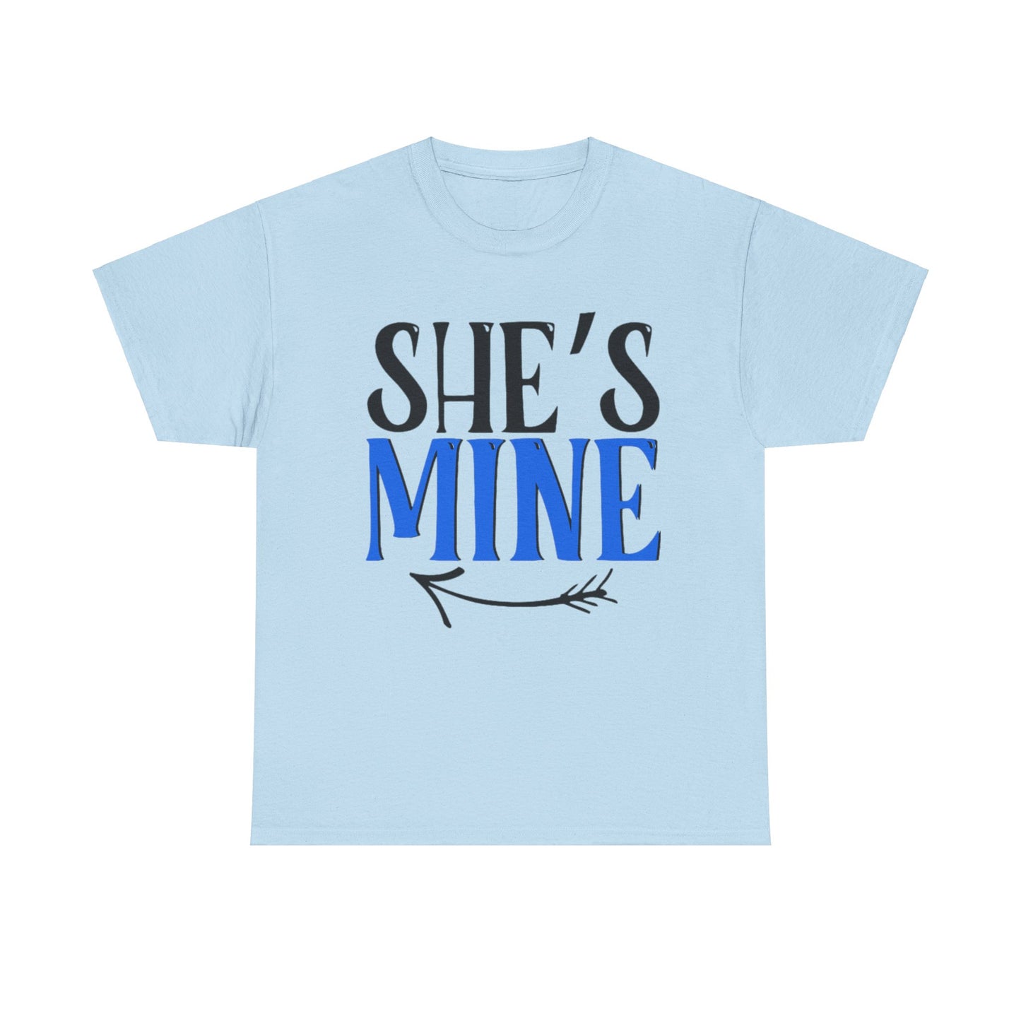 HE'S MINE/SHE'S MINE Couples Tshirt