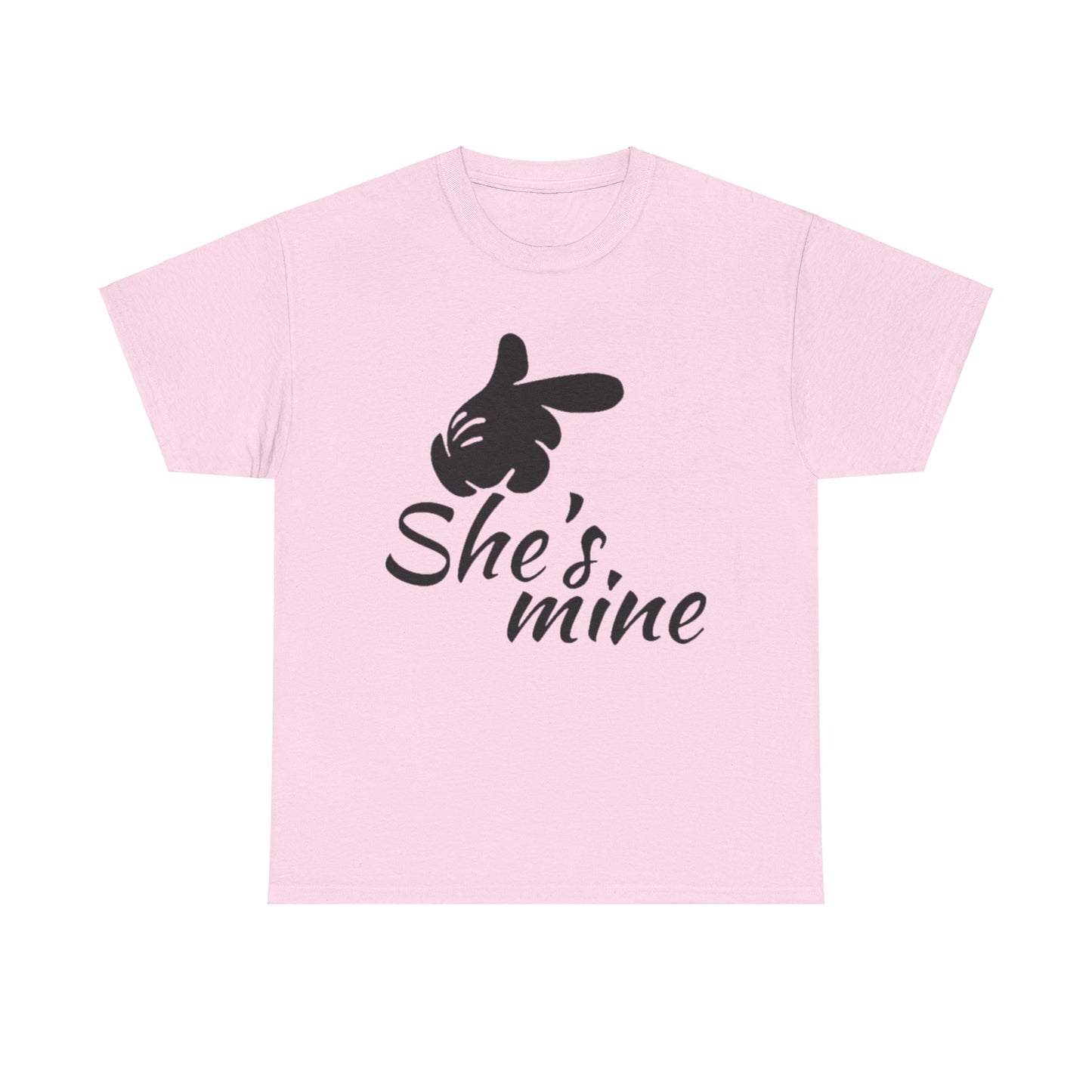 HE'S MINE/SHE'S MINE Couples Tshirt 2