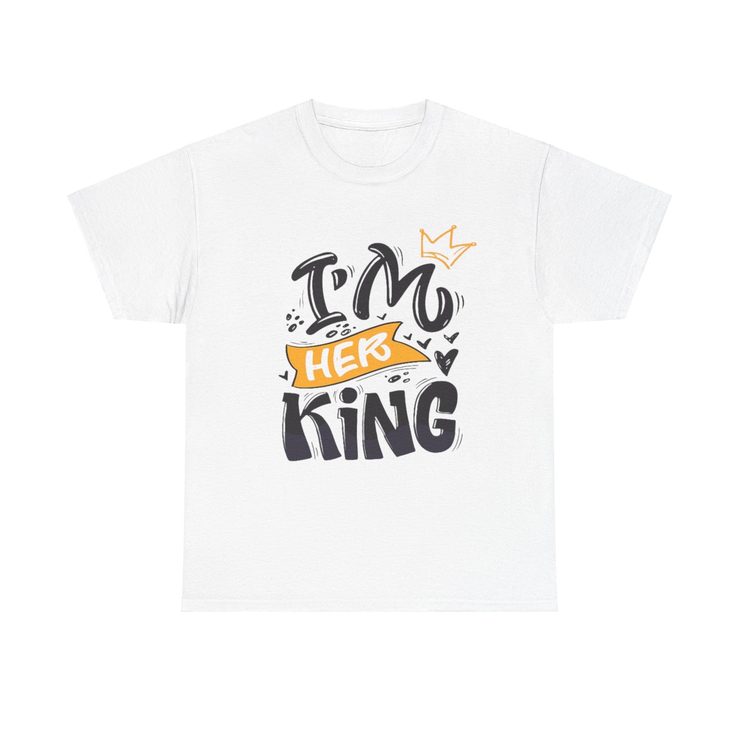 IM HER KING/IM HIS KING Couples Tshirt 2