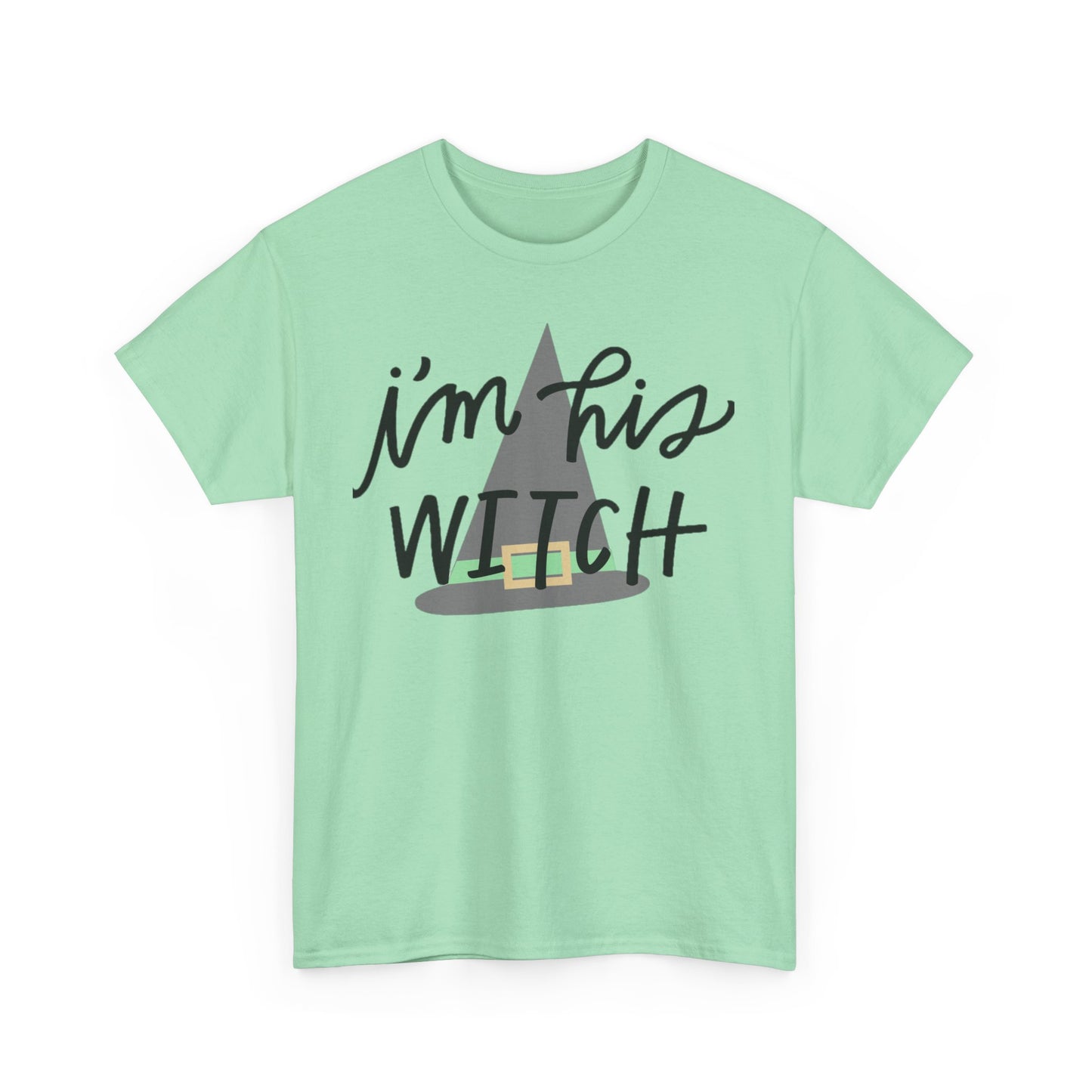 IM HIS WITCH/ IM HER BOO Couples Tshirt 1 - Couples Fashion Wear