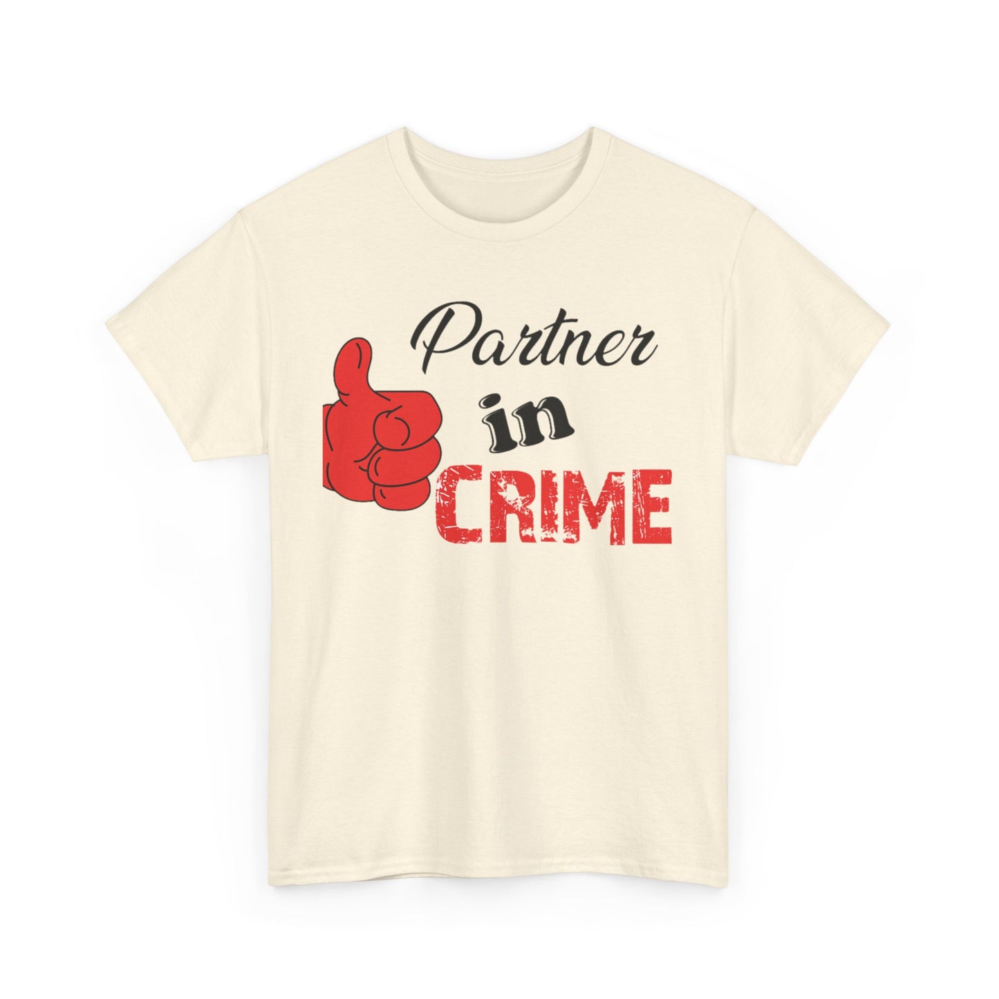 Partner in Crime Couples Tshirt