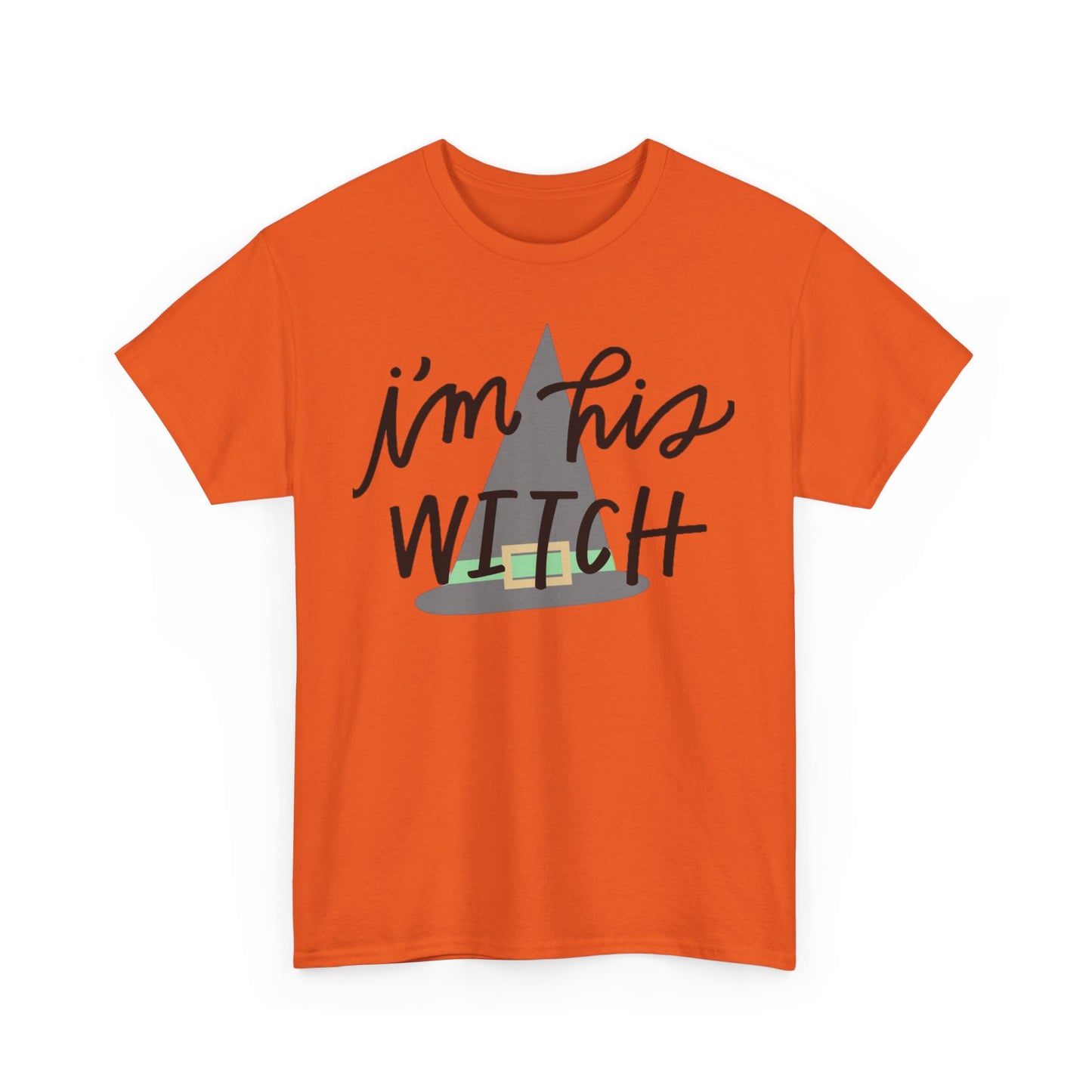 IM HIS WITCH/ IM HER BOO Couples Tshirt 2