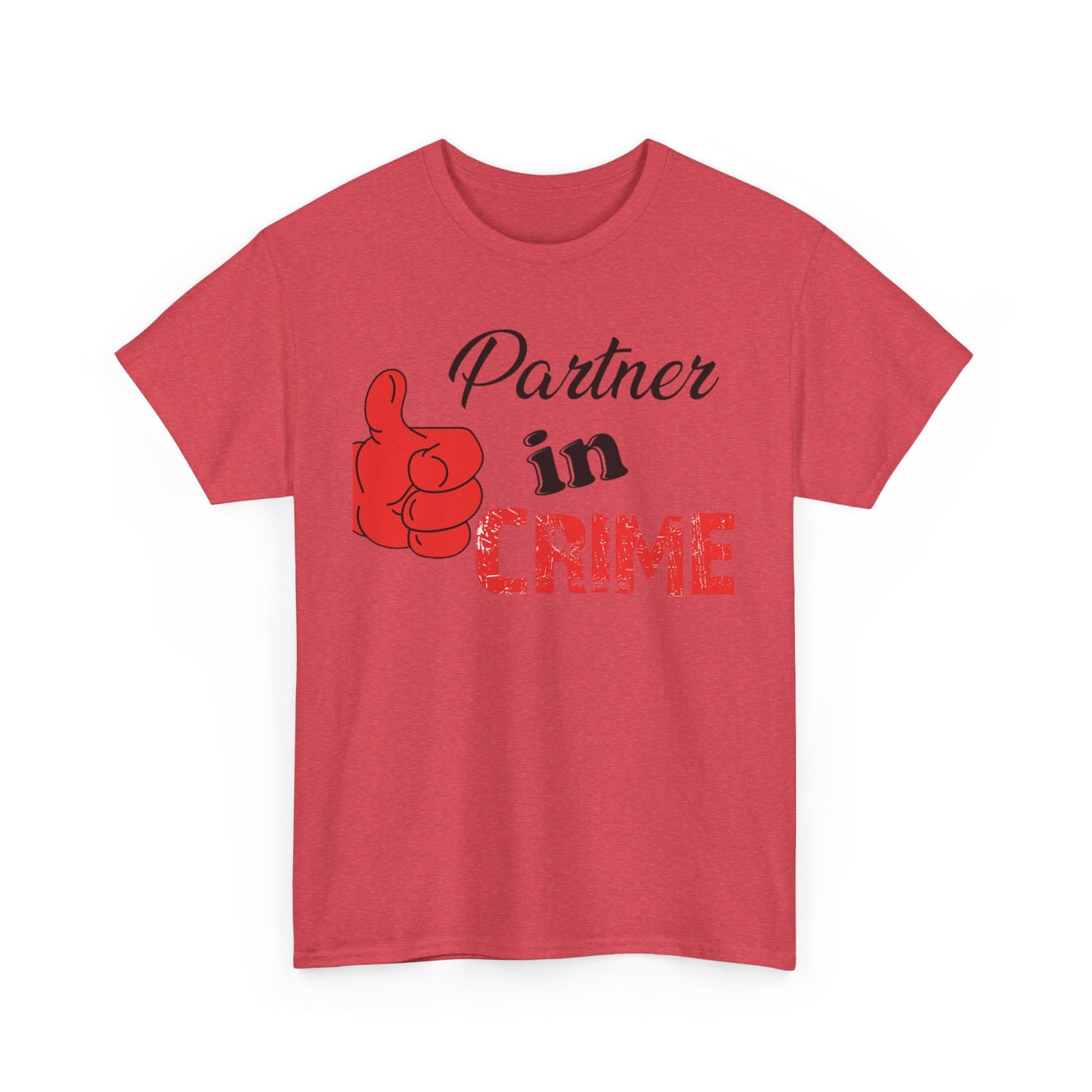 Partner in Crime Couples Tshirt