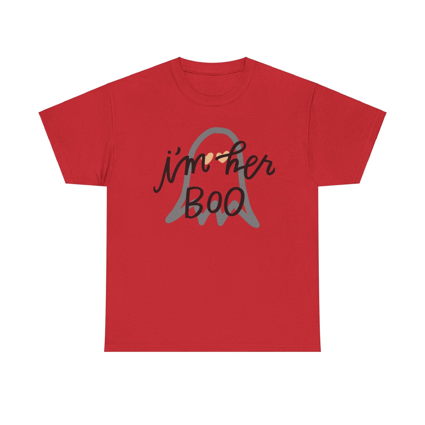 IM HIS WITCH l) IM HER BOO Couples Tshirt 1